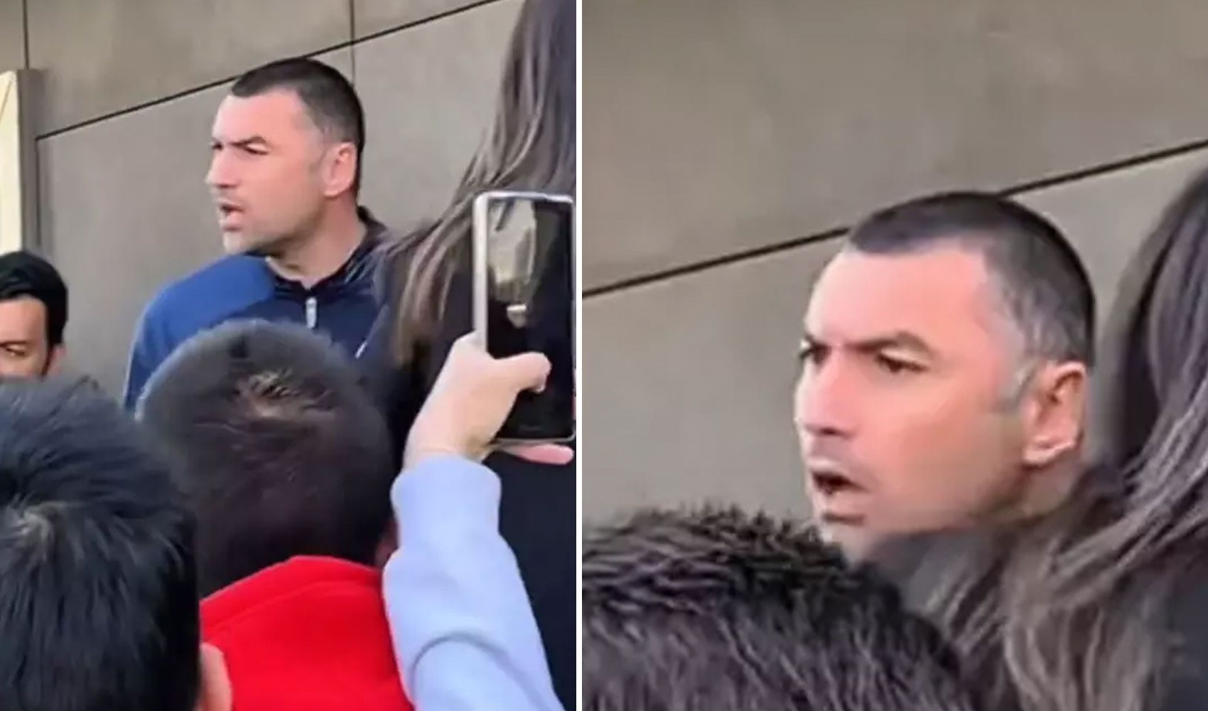 'Fenerbahçe' tepkisini duyan Burak Yılmaz taraftarın üzerine yürüdü! 'Ne diyorsun lan sen!' 'Fenerbahçe' tepkisini duyan Burak Yılmaz taraftarın üzerine yürüdü! 'Ne diyorsun lan sen!'