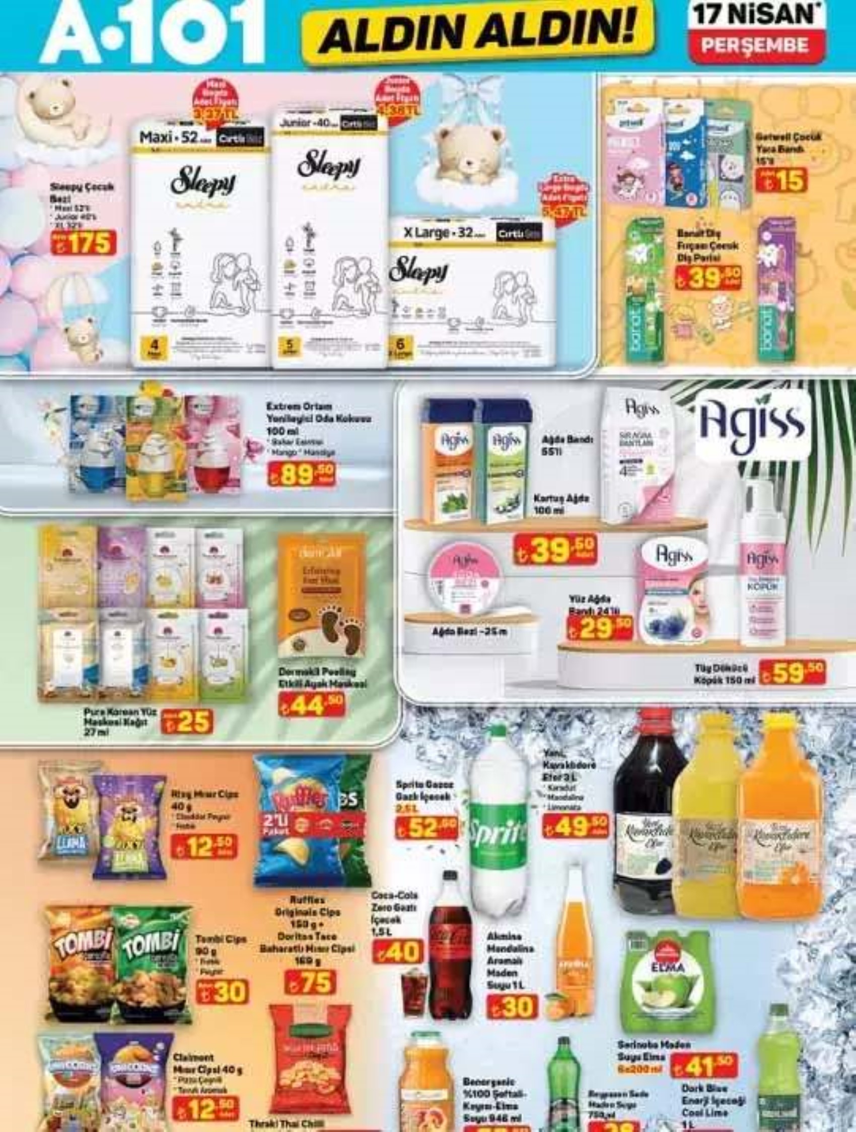 A101 Aktüel 17 Nisan kataloğu satışta! Bu hafta A101 marketlere hangi ürünler gelecek? 23 Nisan'a özel ürünler geliyor!