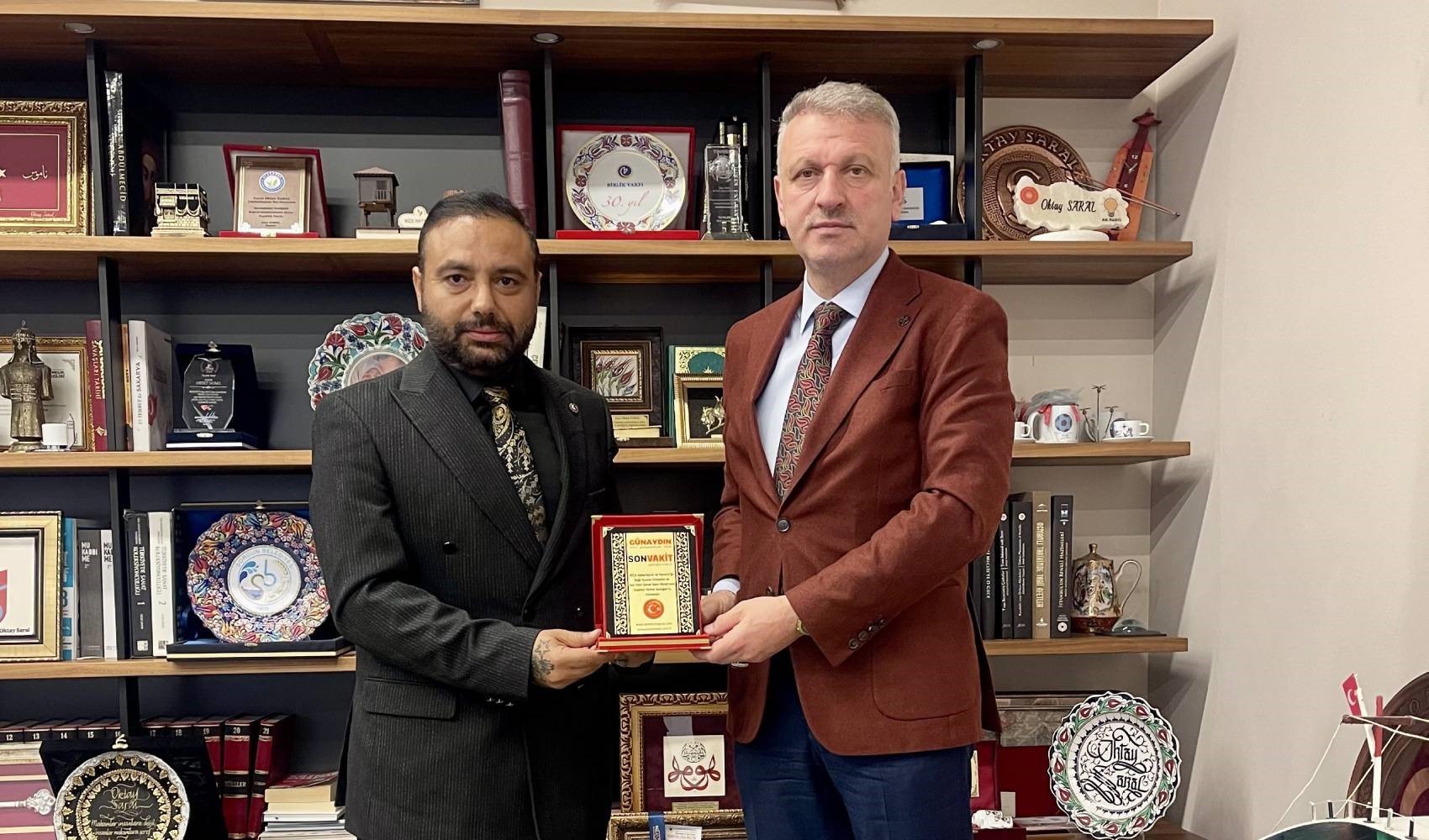 'Gereği yapıldı' denilen Ferhat Aydoğan, Saray’da ağırlandı