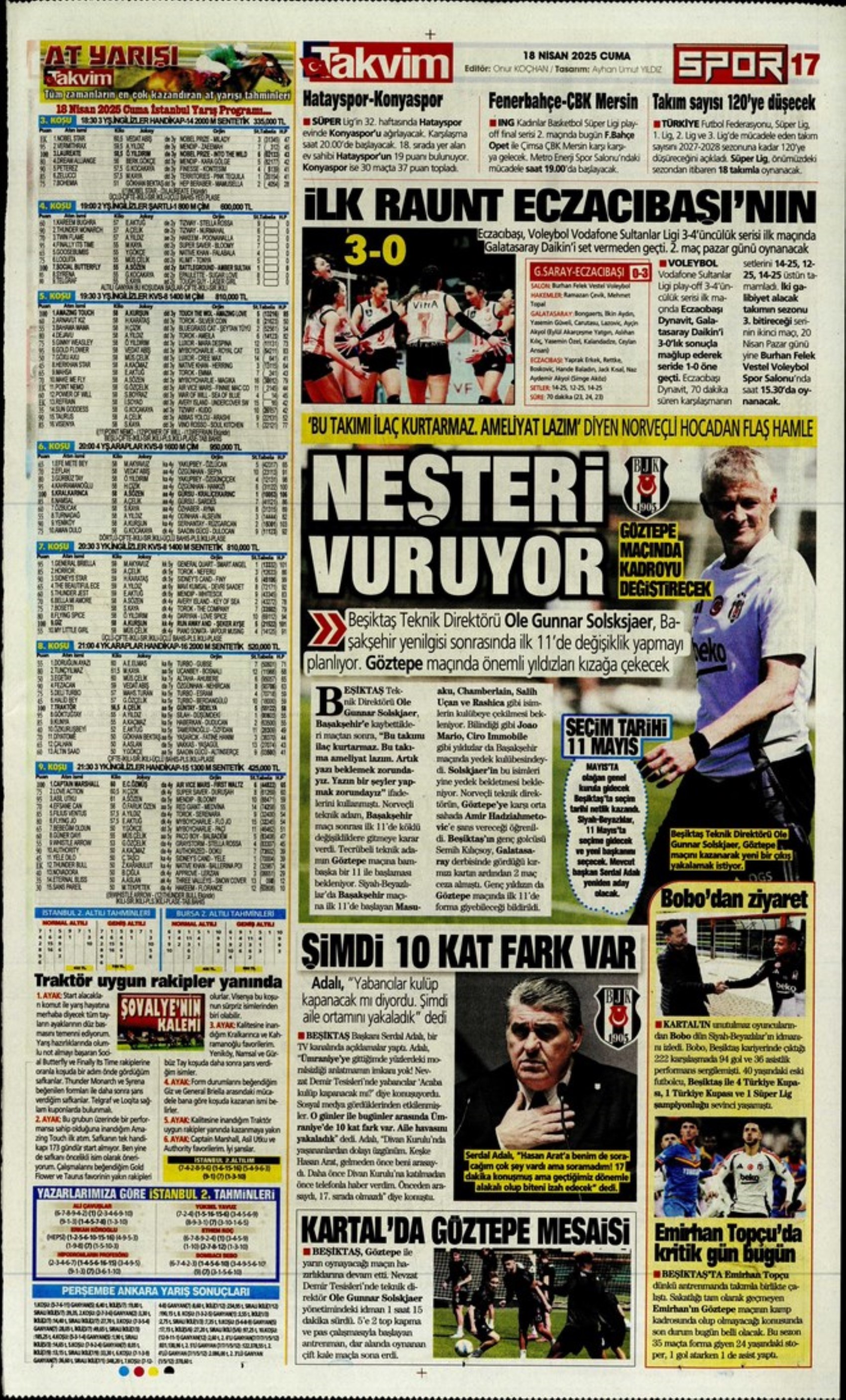 Sporda günün manşetleri: Galatasaray Osimhen'in alternatifini Fransa'da buldu