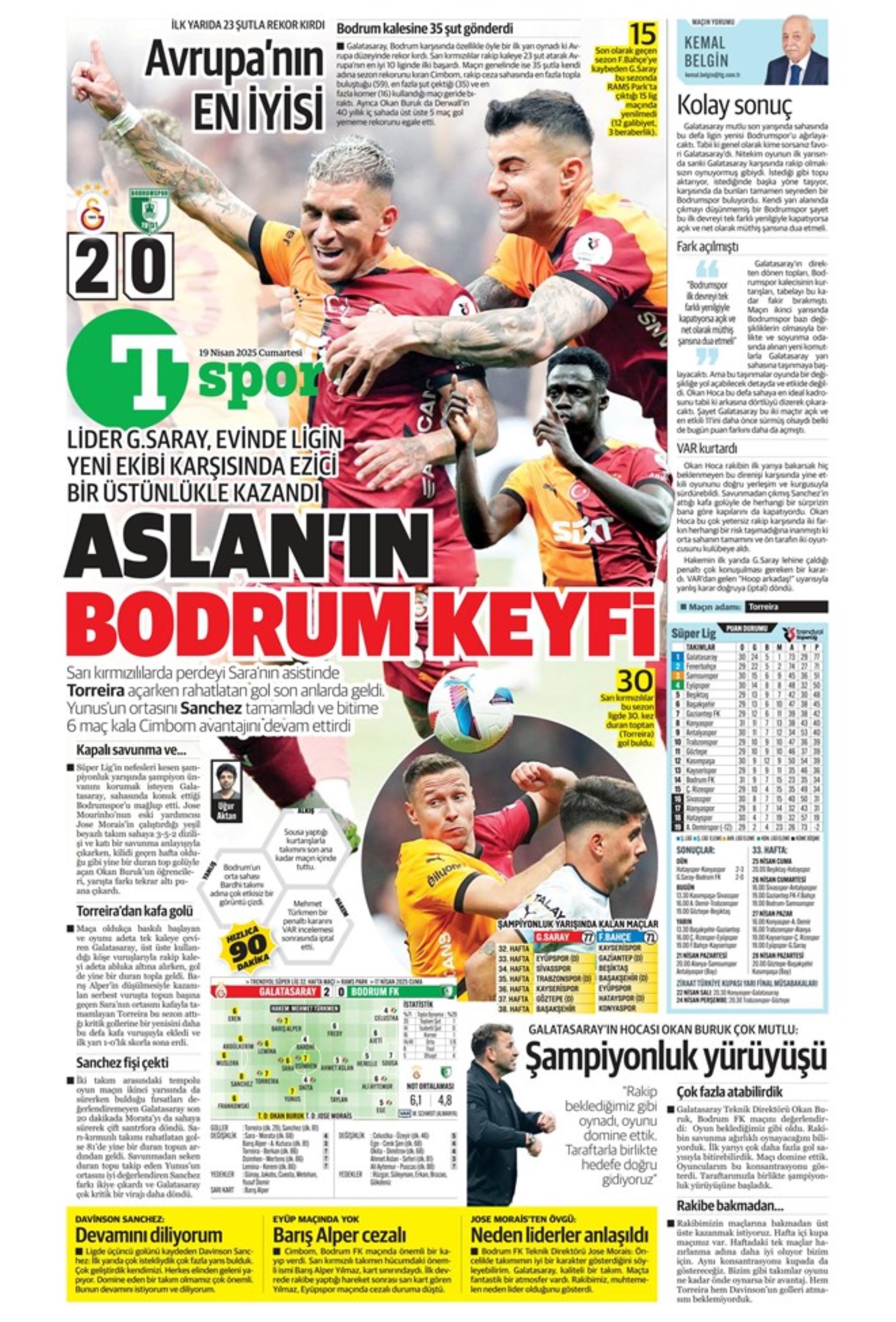 Sporda günün manşetleri: Skriniar'da Pereria tehlikesi