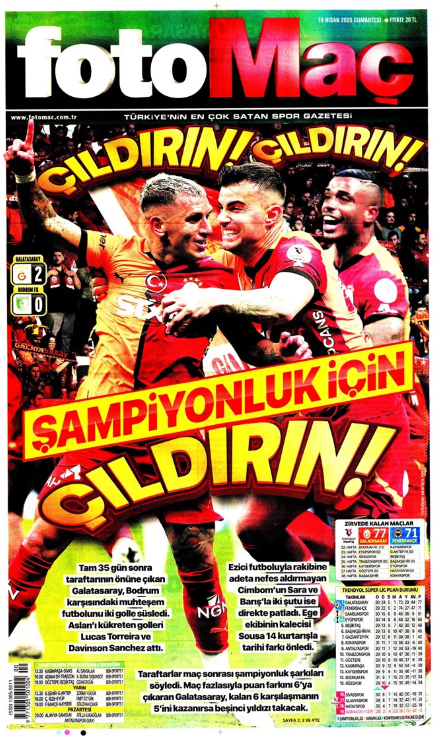 Sporda günün manşetleri: Skriniar'da Pereria tehlikesi