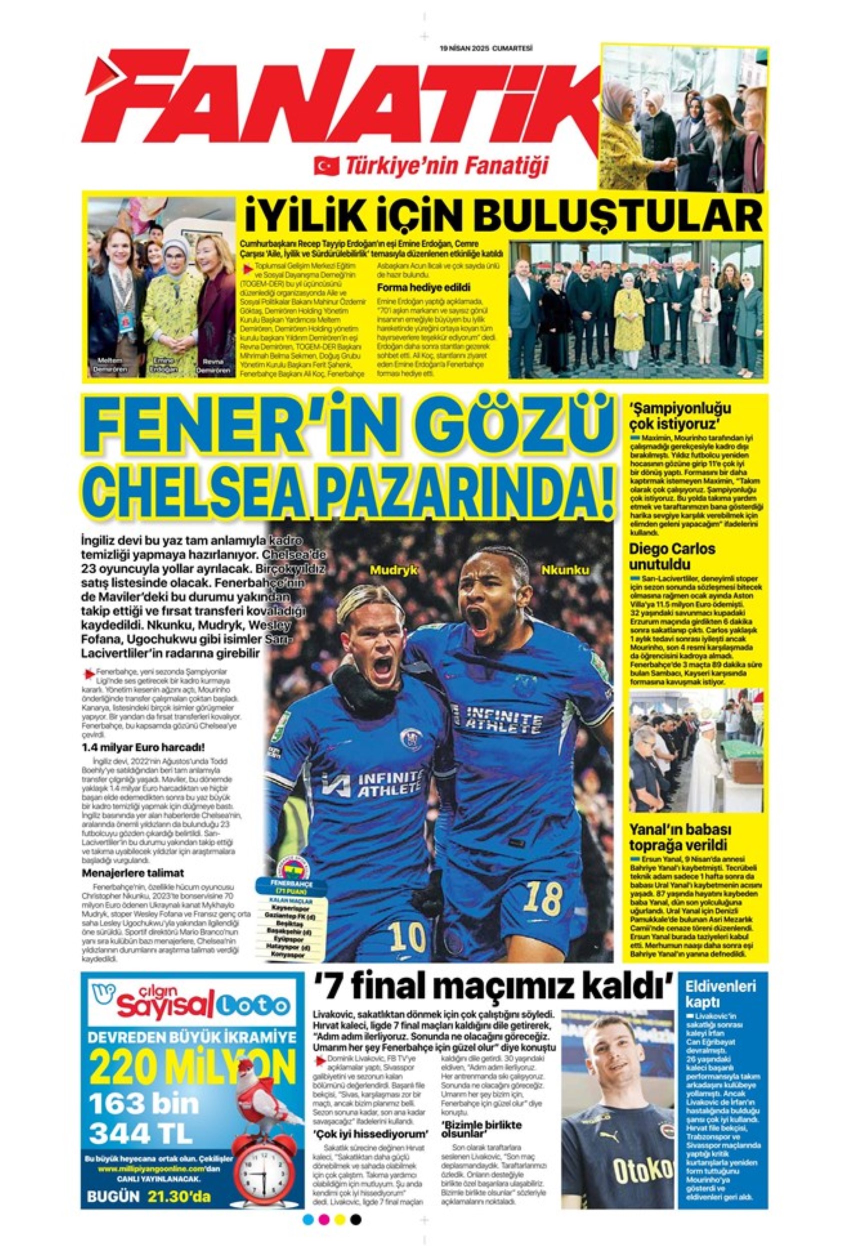 Sporda günün manşetleri: Skriniar'da Pereria tehlikesi