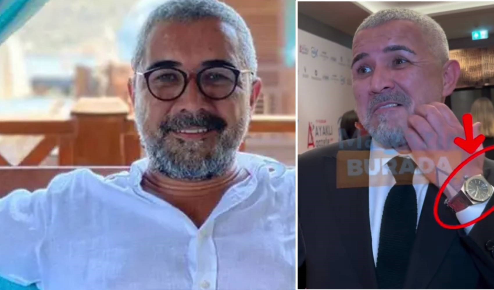 Kameralardan uzak kalan Veyis Ateş, lüks saatiyle gündemde