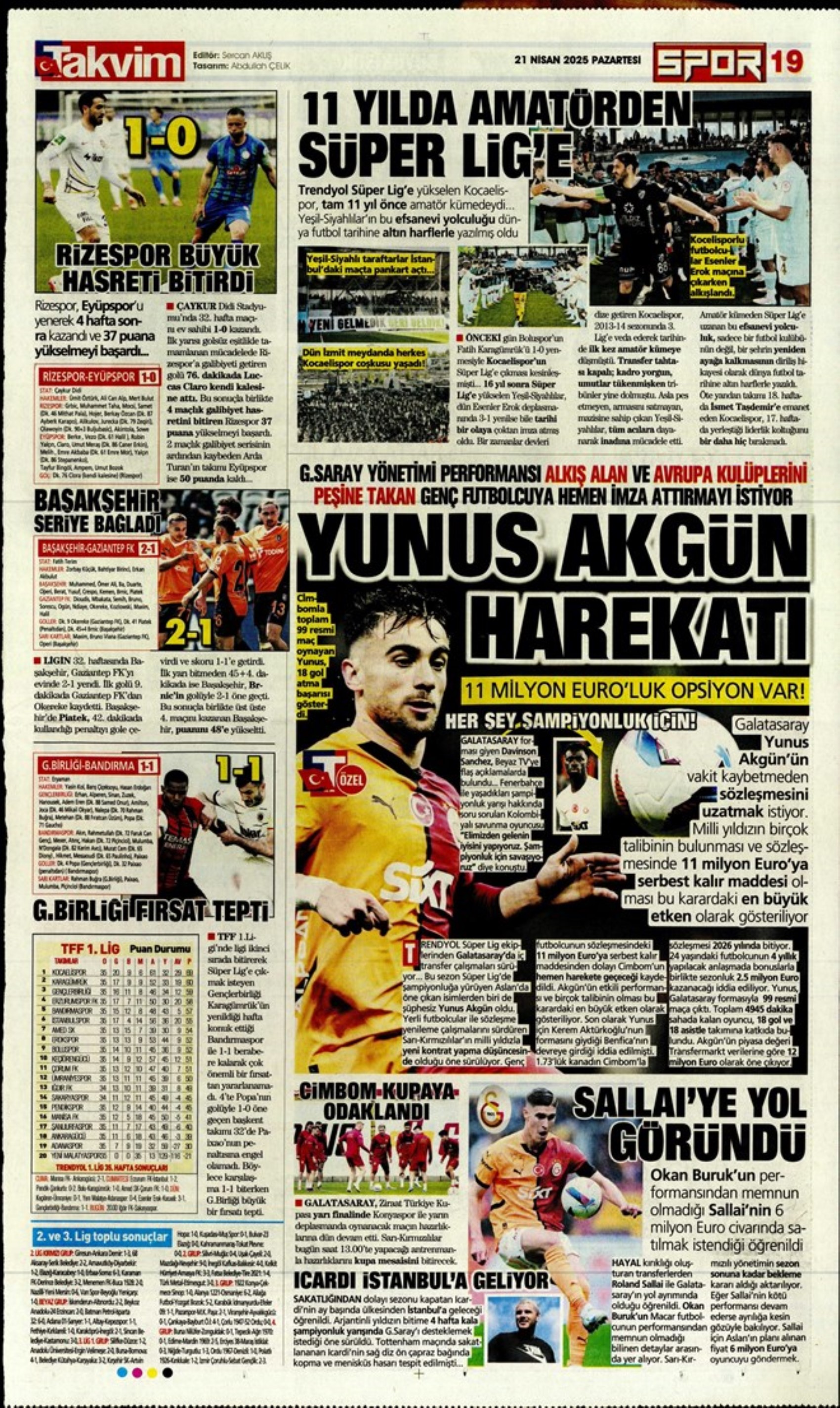 Sporda günün manşetleri: 'Fenerbahçe intihar etti'