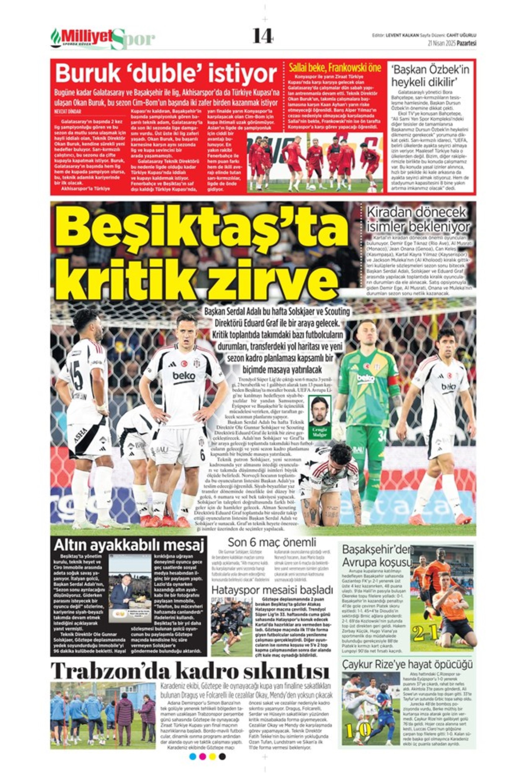 Sporda günün manşetleri: 'Fenerbahçe intihar etti'