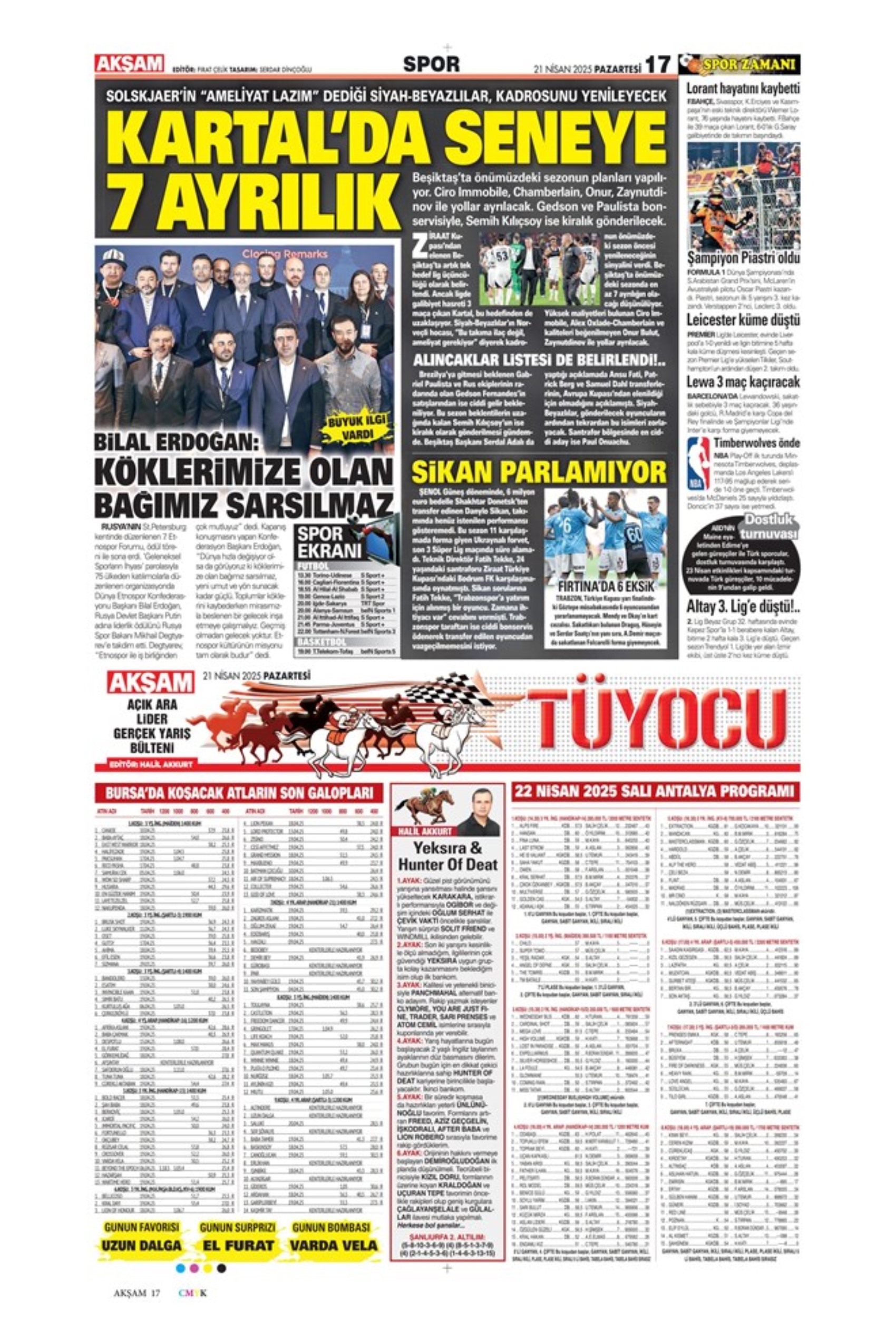 Sporda günün manşetleri: 'Fenerbahçe intihar etti'