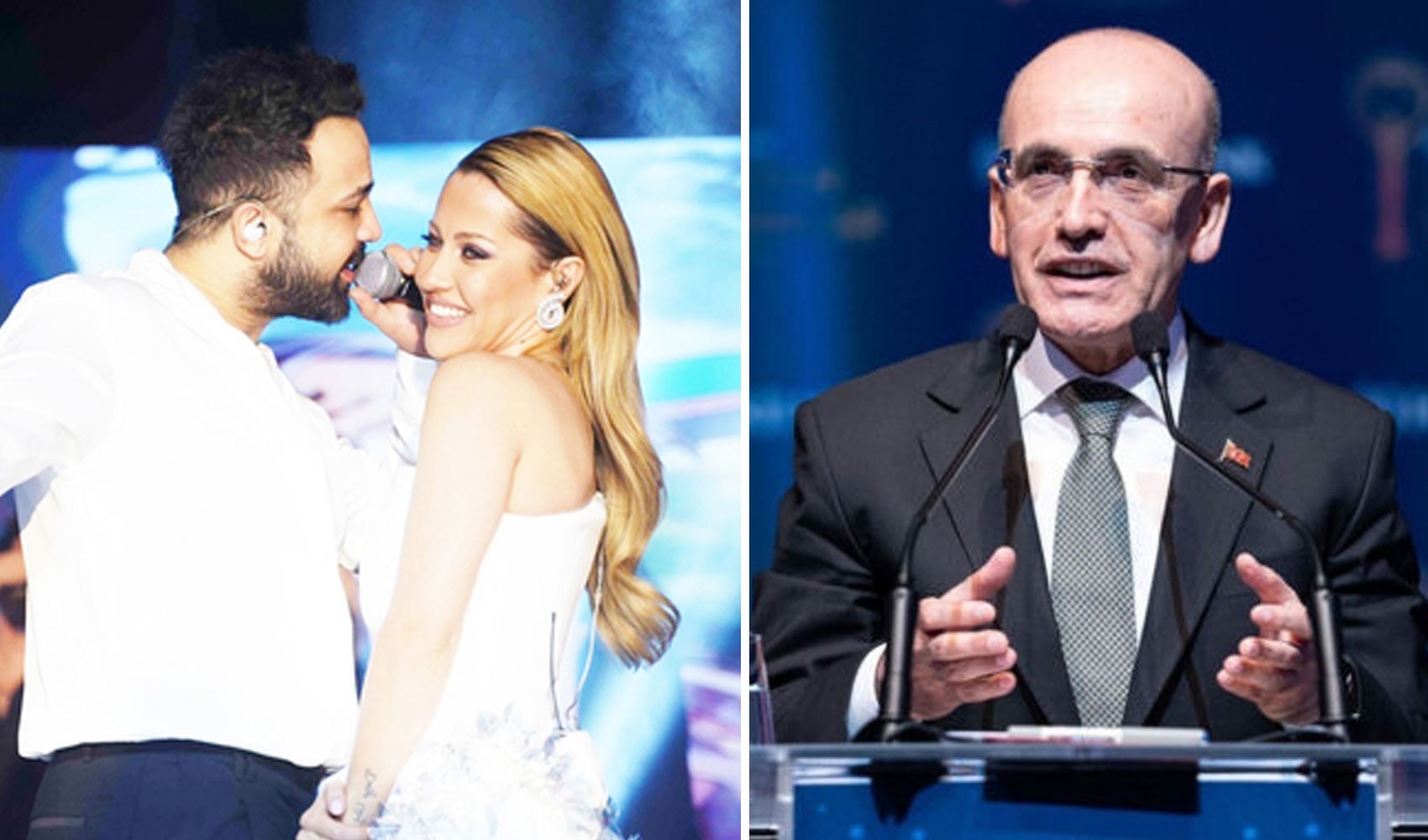 Derya Uluğ'un sevgilisinin pantolonu, Mehmet Şimşek'in pantolonuyla karıştı Derya Uluğ'un sevgilisinin pantolonu, Mehmet Şimşek'in pantolonuyla karıştı