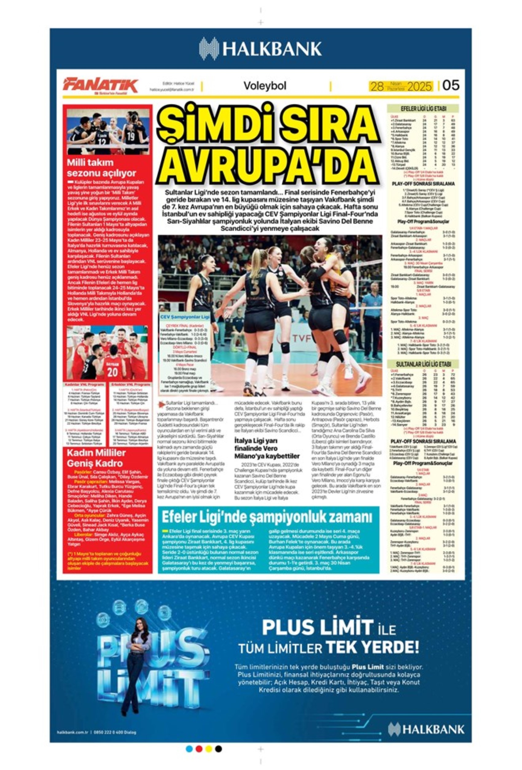 Sporda günün manşetleri: 5.yıldıza 5 golle selam