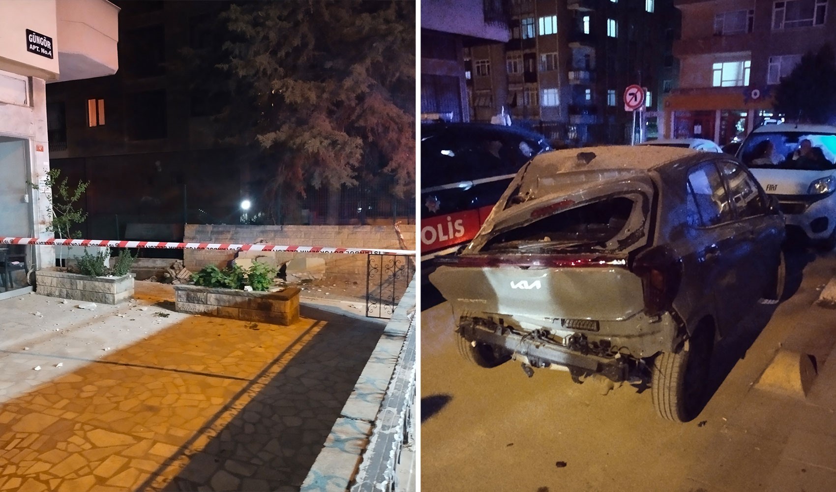 Kadıköy'deki 6 katlı binada çökme!