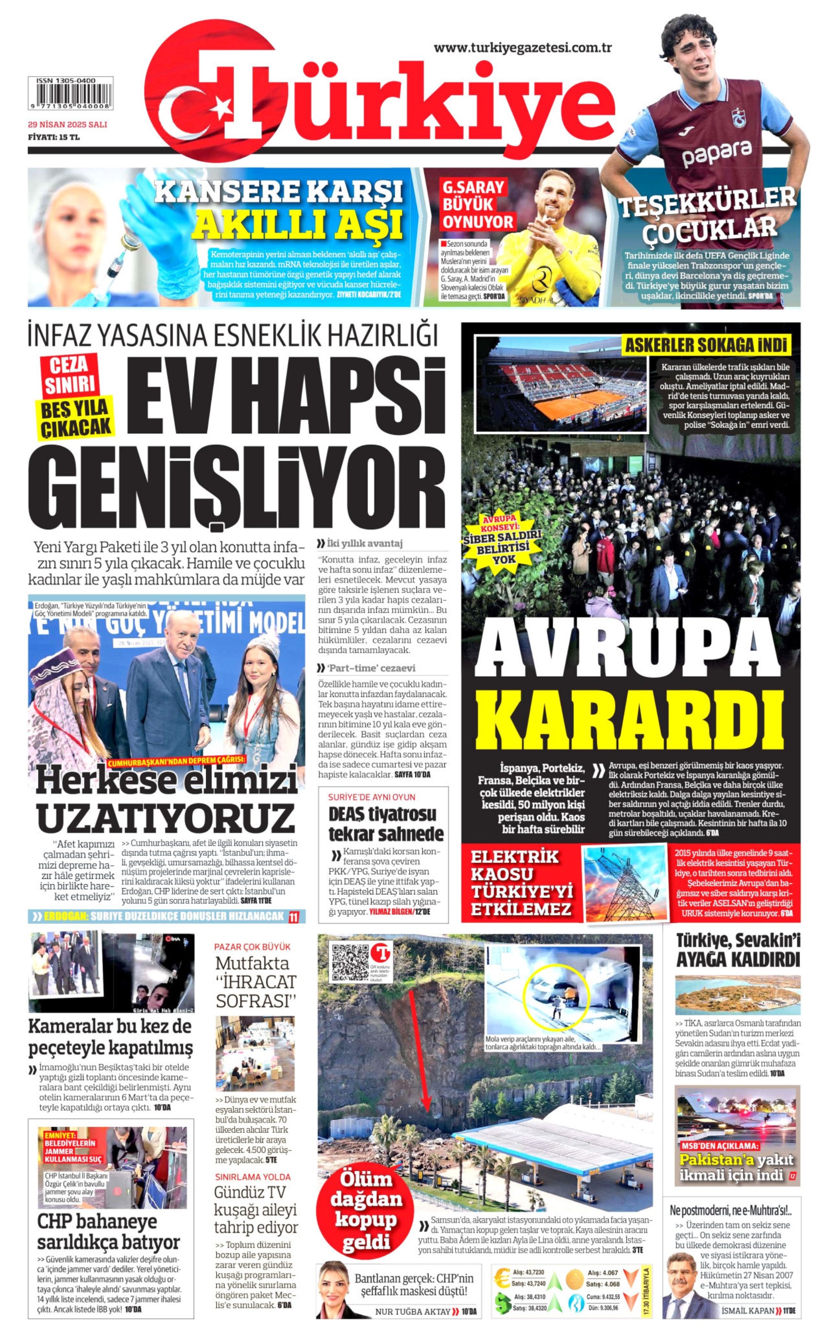 29 Nisan 2025 gazete manşetleri: Yandaş medyanın hedefinde muhalefet var