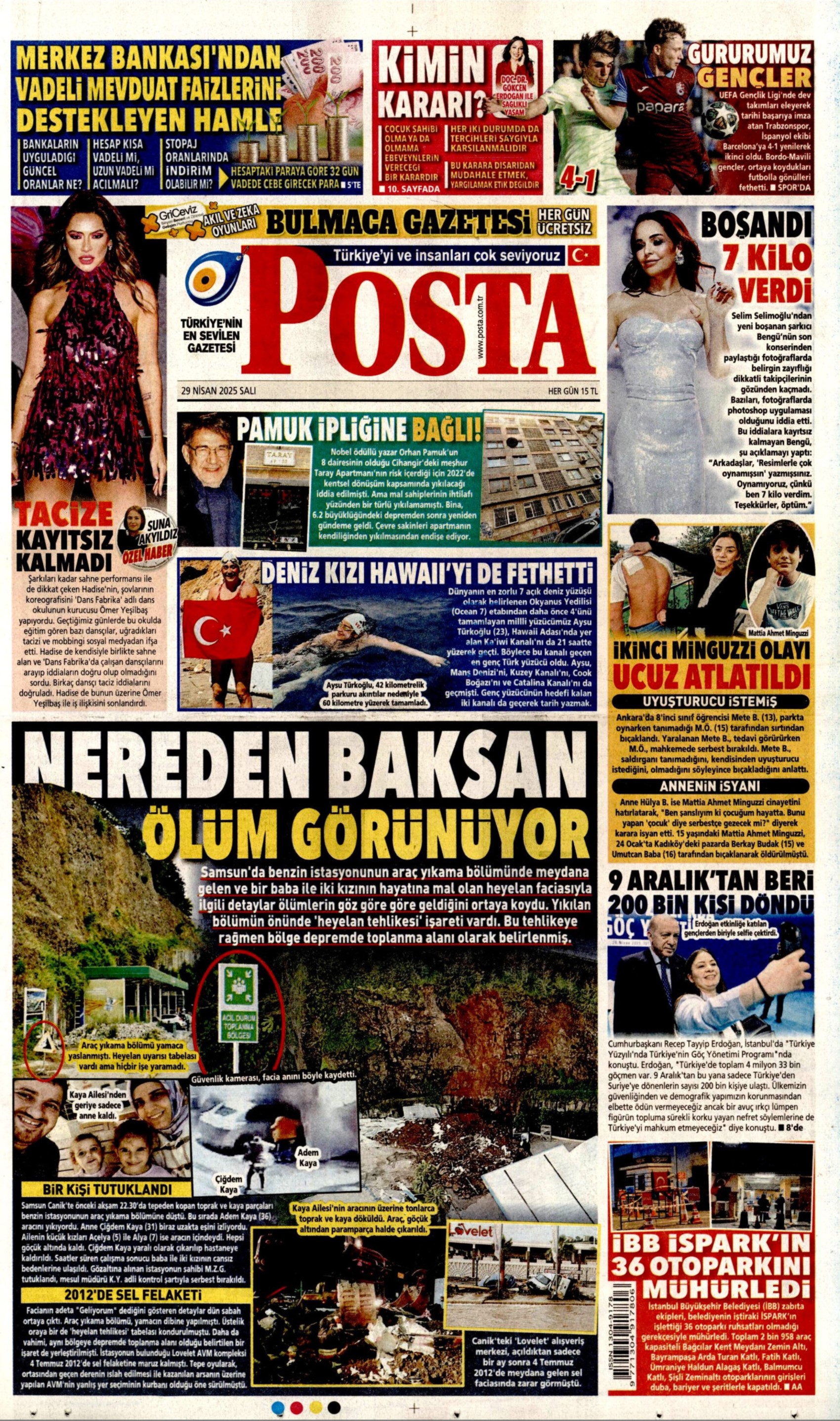 29 Nisan 2025 gazete manşetleri: Yandaş medyanın hedefinde muhalefet var