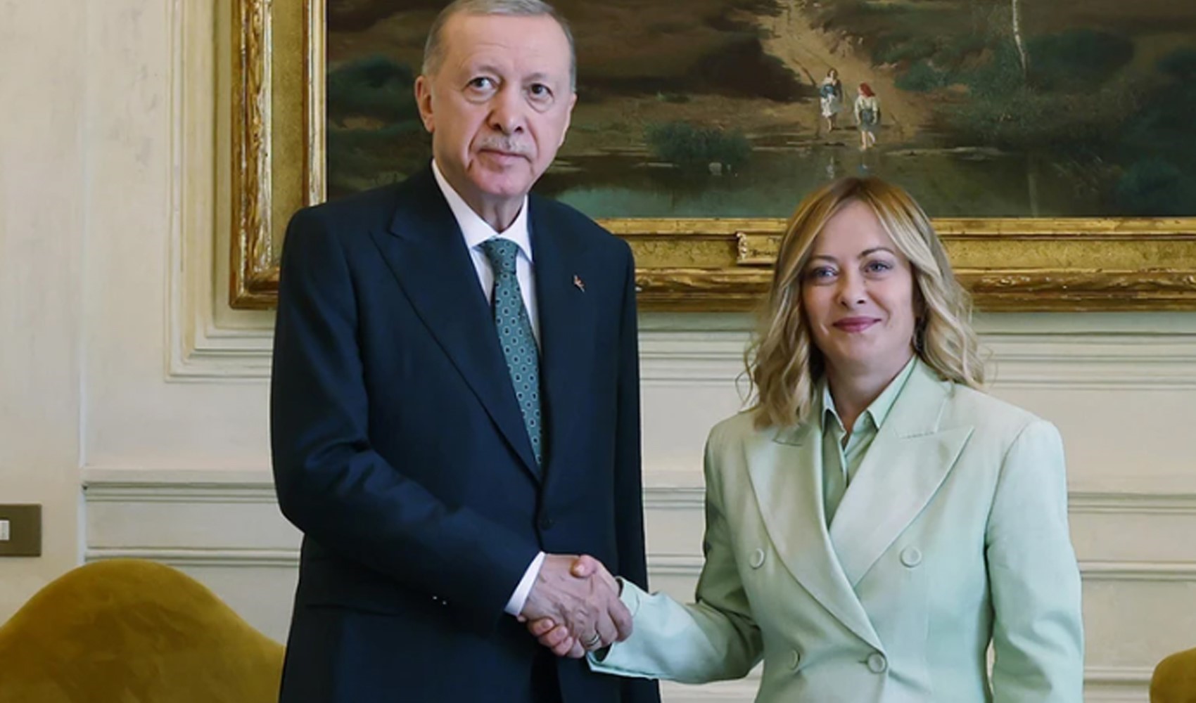Meloni'den Cumhurbaşkanı Erdoğan'a 'göçmen akışı sıfıra indi' teşekkürü: Devam etsin istiyoruz
