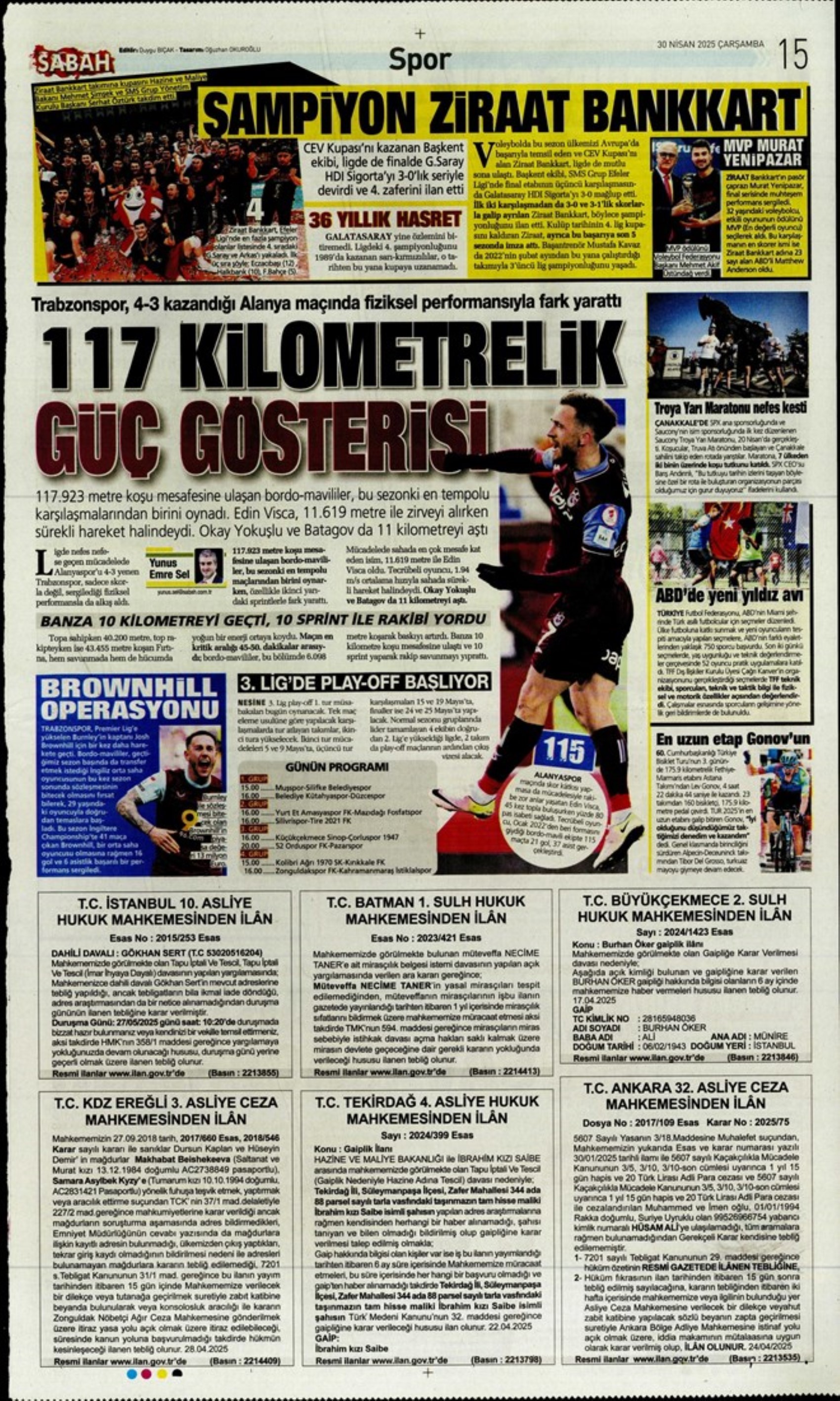 Sporda günün manşetleri... Guardiola Sara'yı gözüne kestirdi: Vlahovic'i Youssef En-Nesyri getirecek