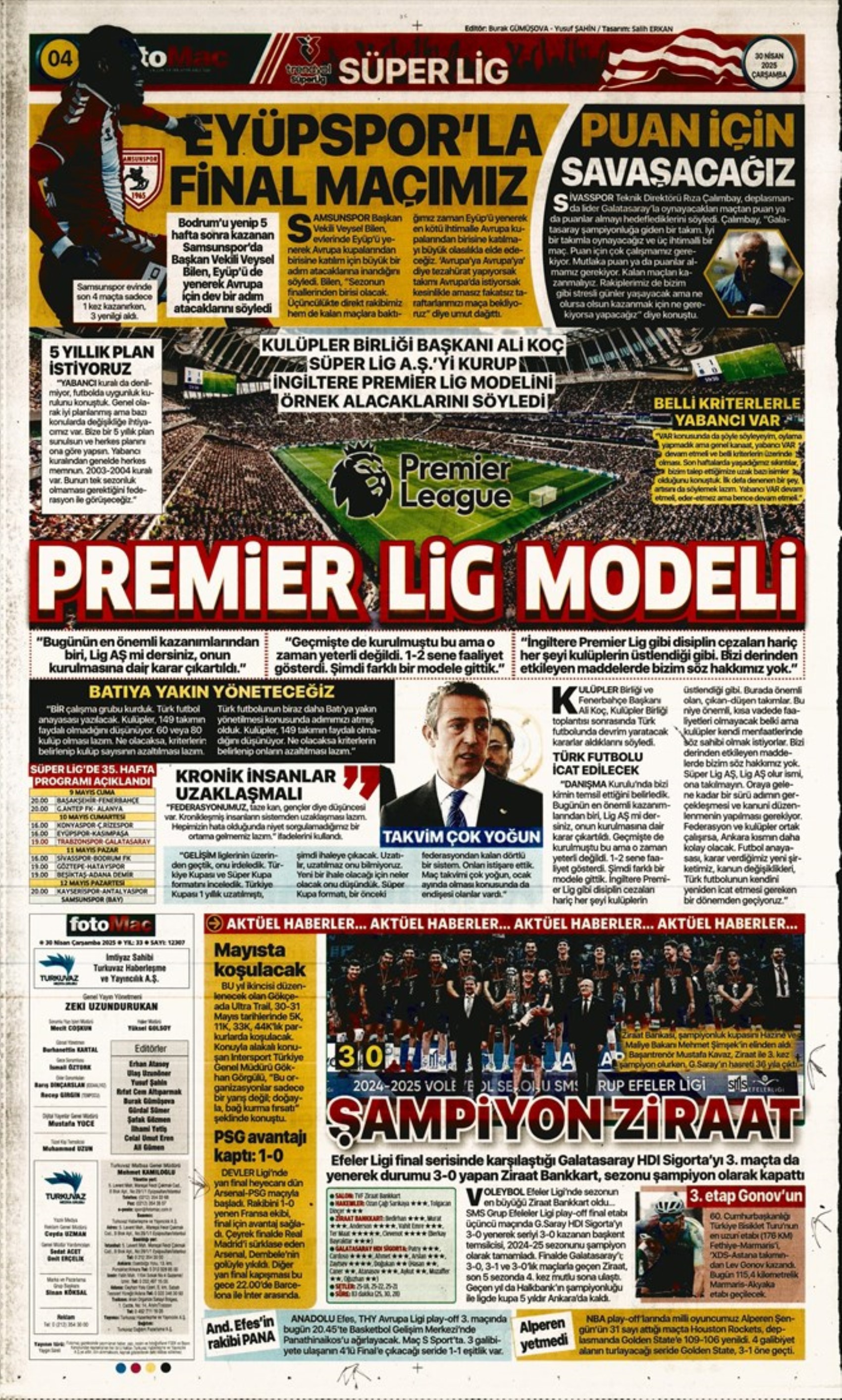 Sporda günün manşetleri... Guardiola Sara'yı gözüne kestirdi: Vlahovic'i Youssef En-Nesyri getirecek