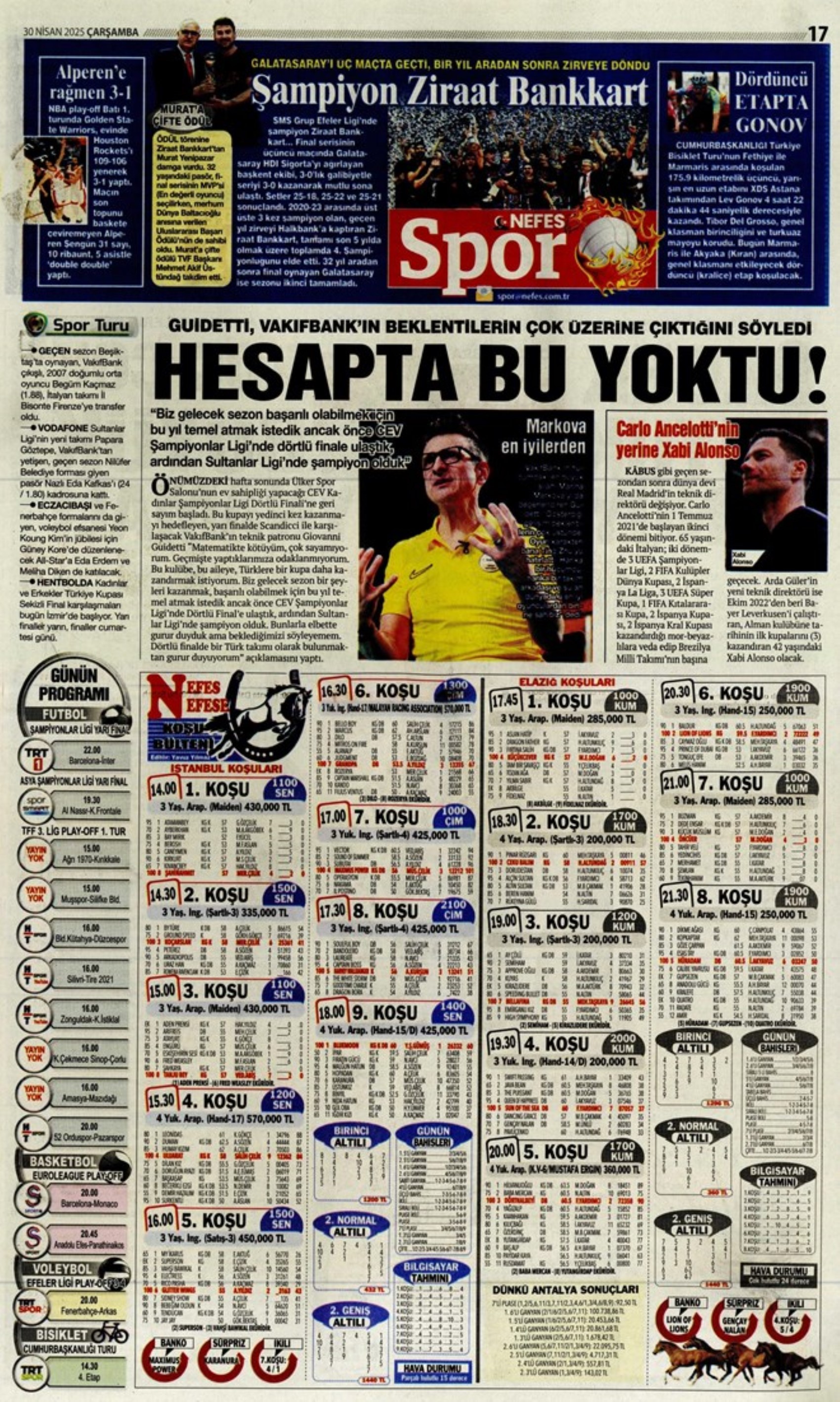 Sporda günün manşetleri... Guardiola Sara'yı gözüne kestirdi: Vlahovic'i Youssef En-Nesyri getirecek