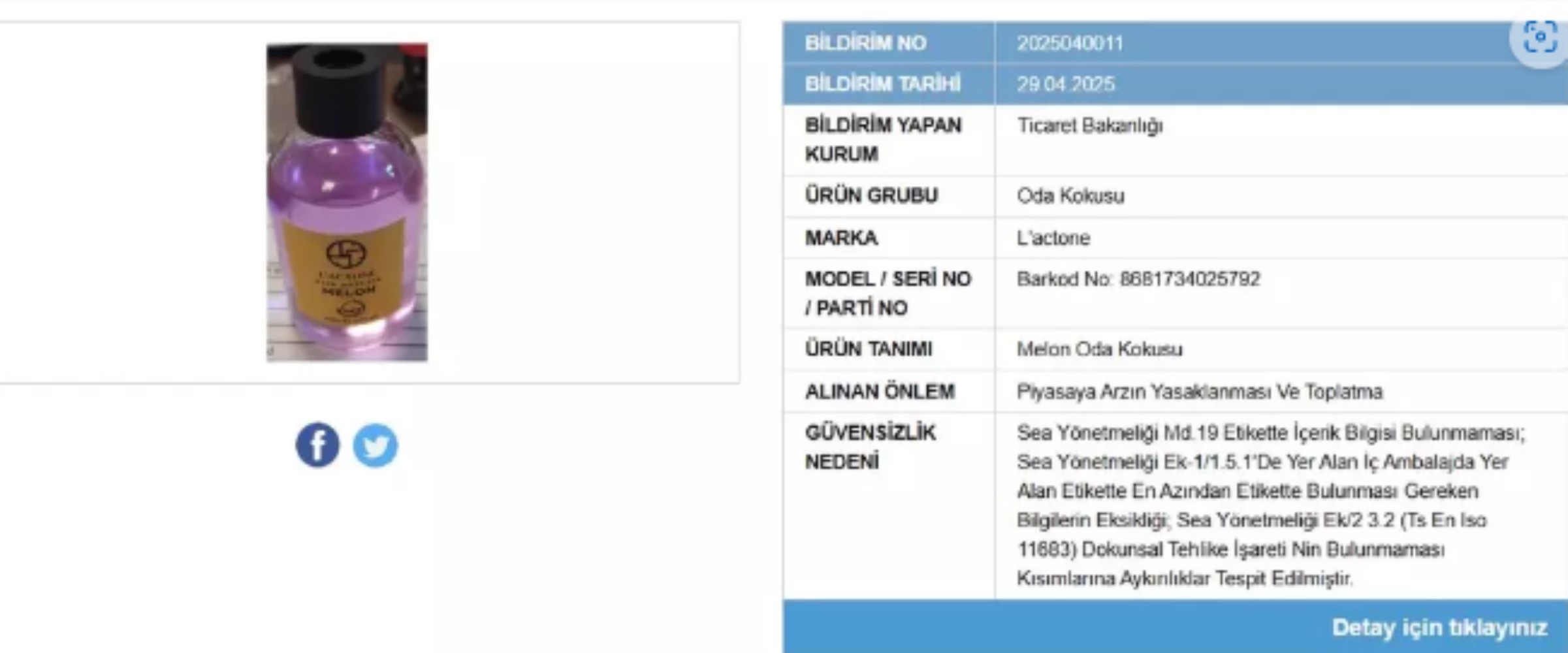 Güvensiz ürünler listesine yeni iki ürün eklendi! Bakanlık satışı yasakladı
