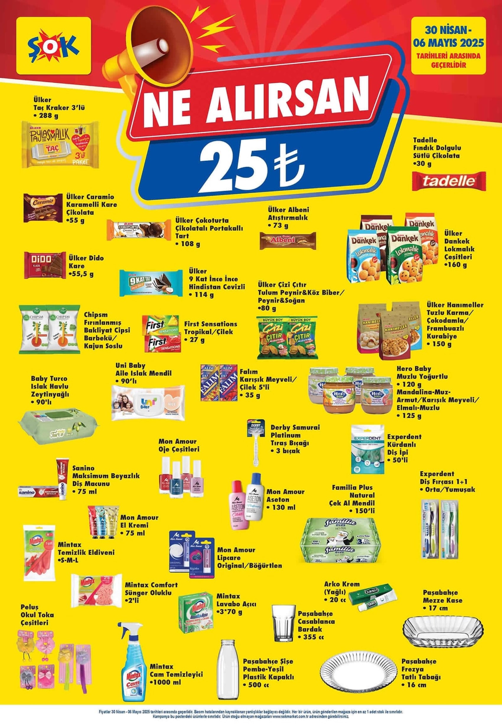 ŞOK Aktüel 30 Nisan Çarşamba kataloğu yayımlandı! Bu hafta hangi ürünler geliyor? İndirimde neler var?