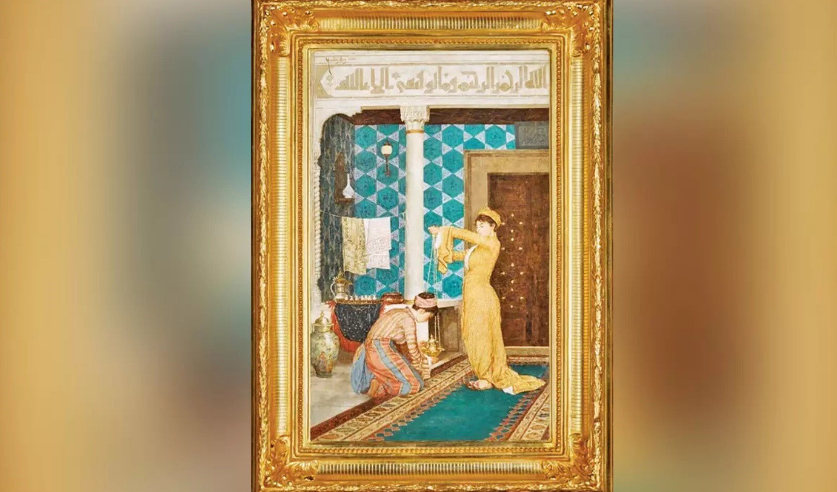 Osman Hamdi Bey'in tablosu Londra'da 1 milyon sterline satıldı