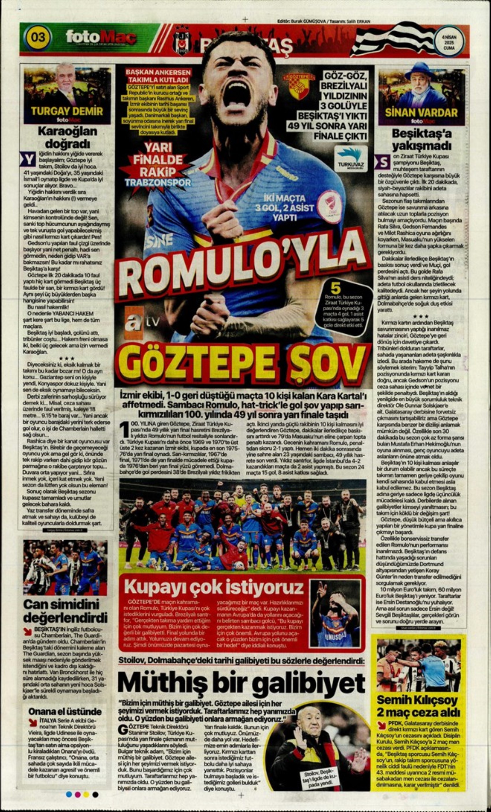 Sporda günün manşetleri: Dünya Mourinho'yu konuşmaya devam ediyor