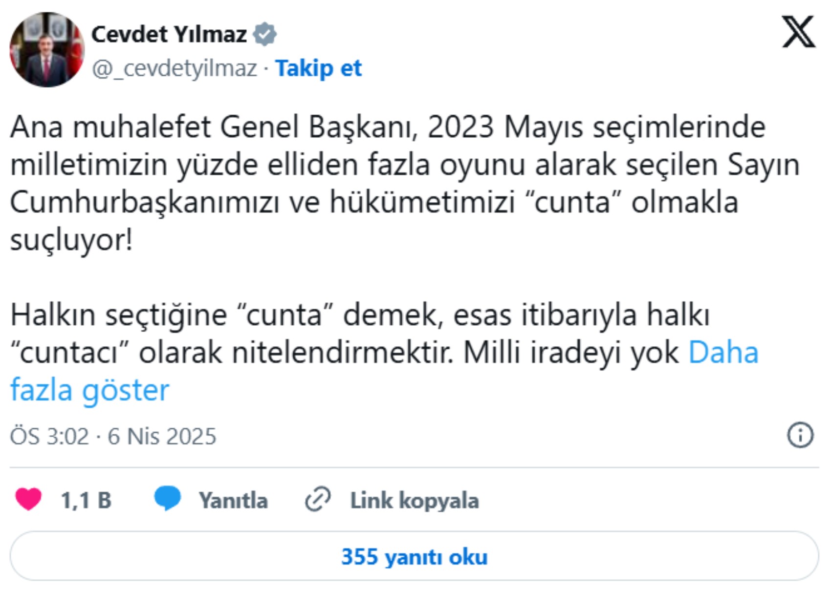Özgür Özel’in 'cunta' çıkışı siyaseti alevlendirdi! AKP'li isimler tepki için sıraya girdi