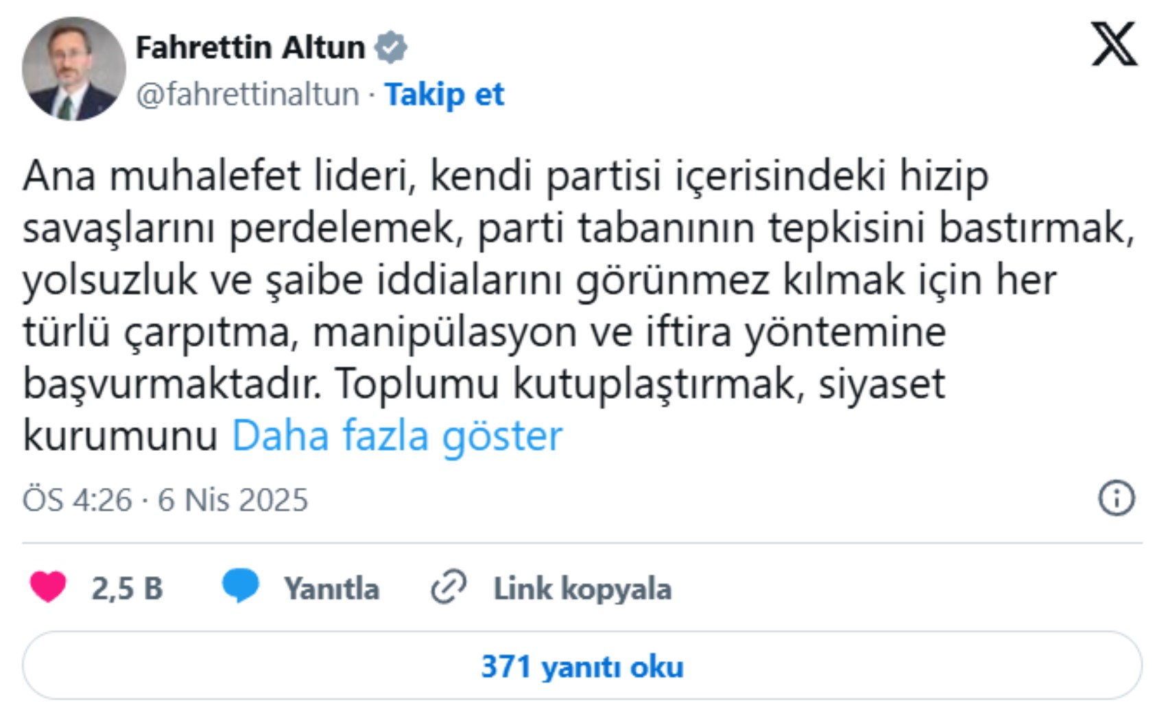 Özgür Özel’in 'cunta' çıkışı siyaseti alevlendirdi! AKP'li isimler tepki için sıraya girdi