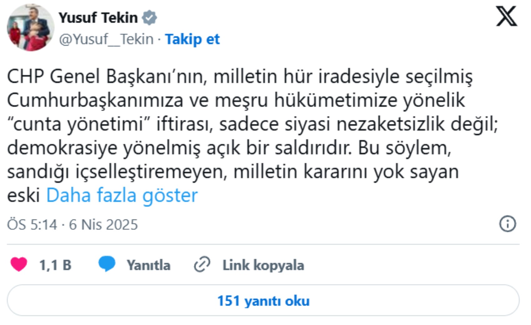 Özgür Özel’in 'cunta' çıkışı siyaseti alevlendirdi! AKP'li isimler tepki için sıraya girdi