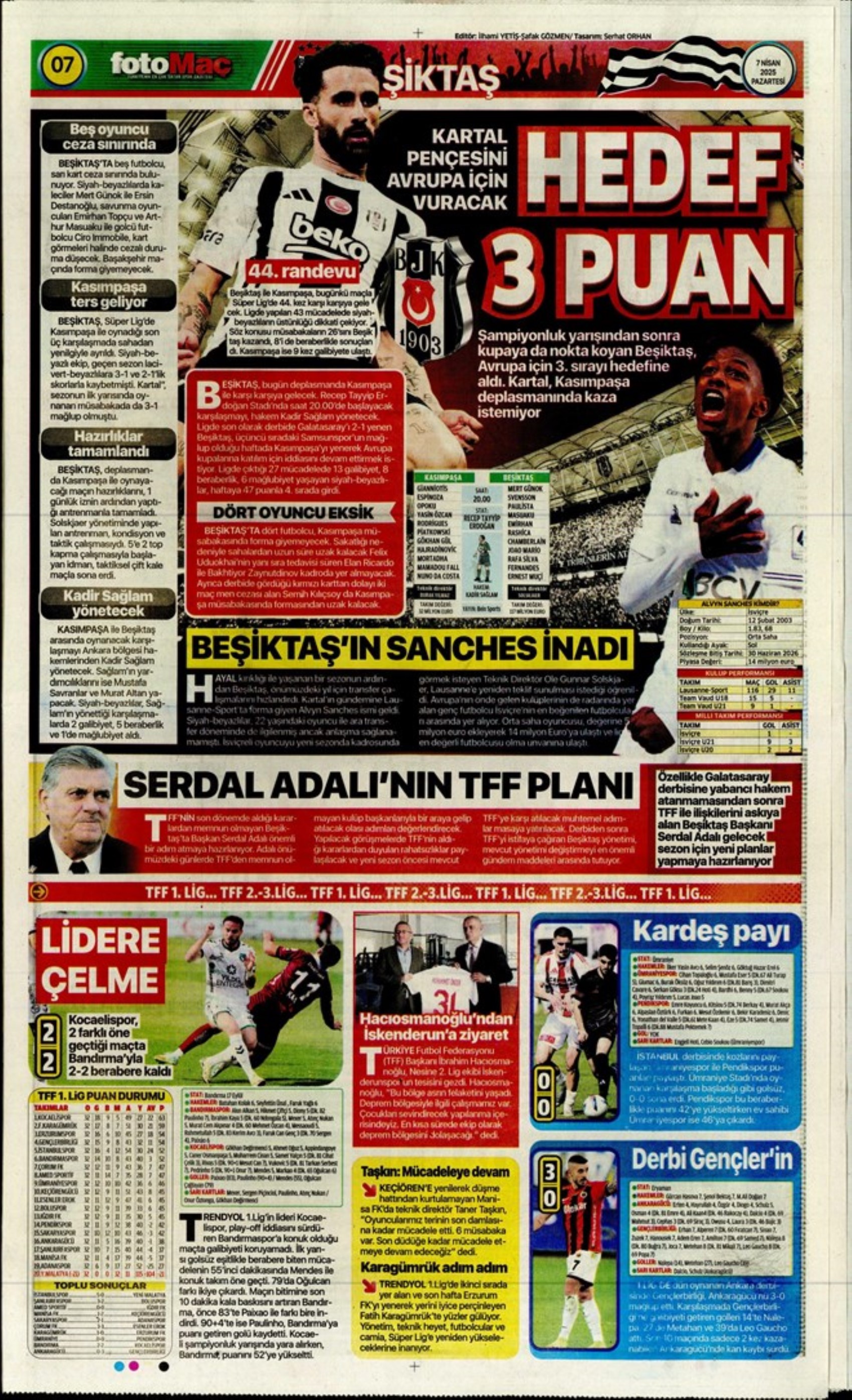 Sporda günün manşetleri: Jose Mourinho'dan Okan Buruk'a Hollywood göndermesi