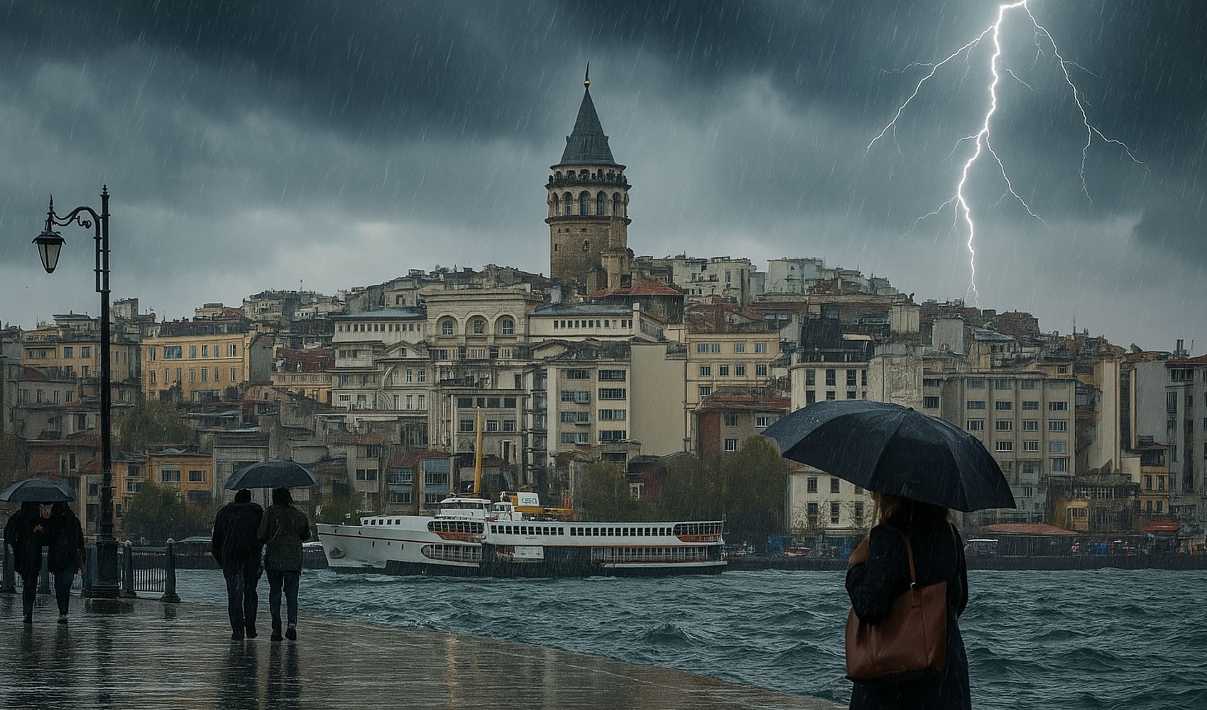 Meteoroloji’den İstanbul dahil 10 kente sarı kodlu uyarı! İşte il il 7 Nisan Pazartesi hava durumu…