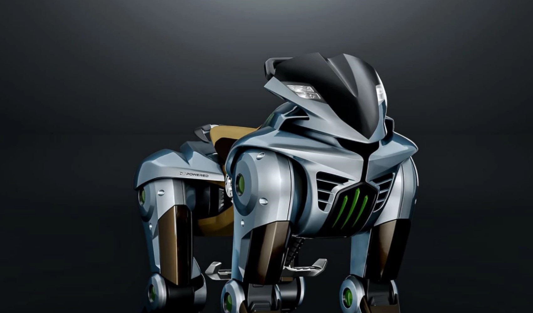 Kawasaki'nin insan taşıyabilen robotu 'Corleo' tanıtıldı Kawasaki'nin insan taşıyabilen robotu 'Corleo' tanıtıldı