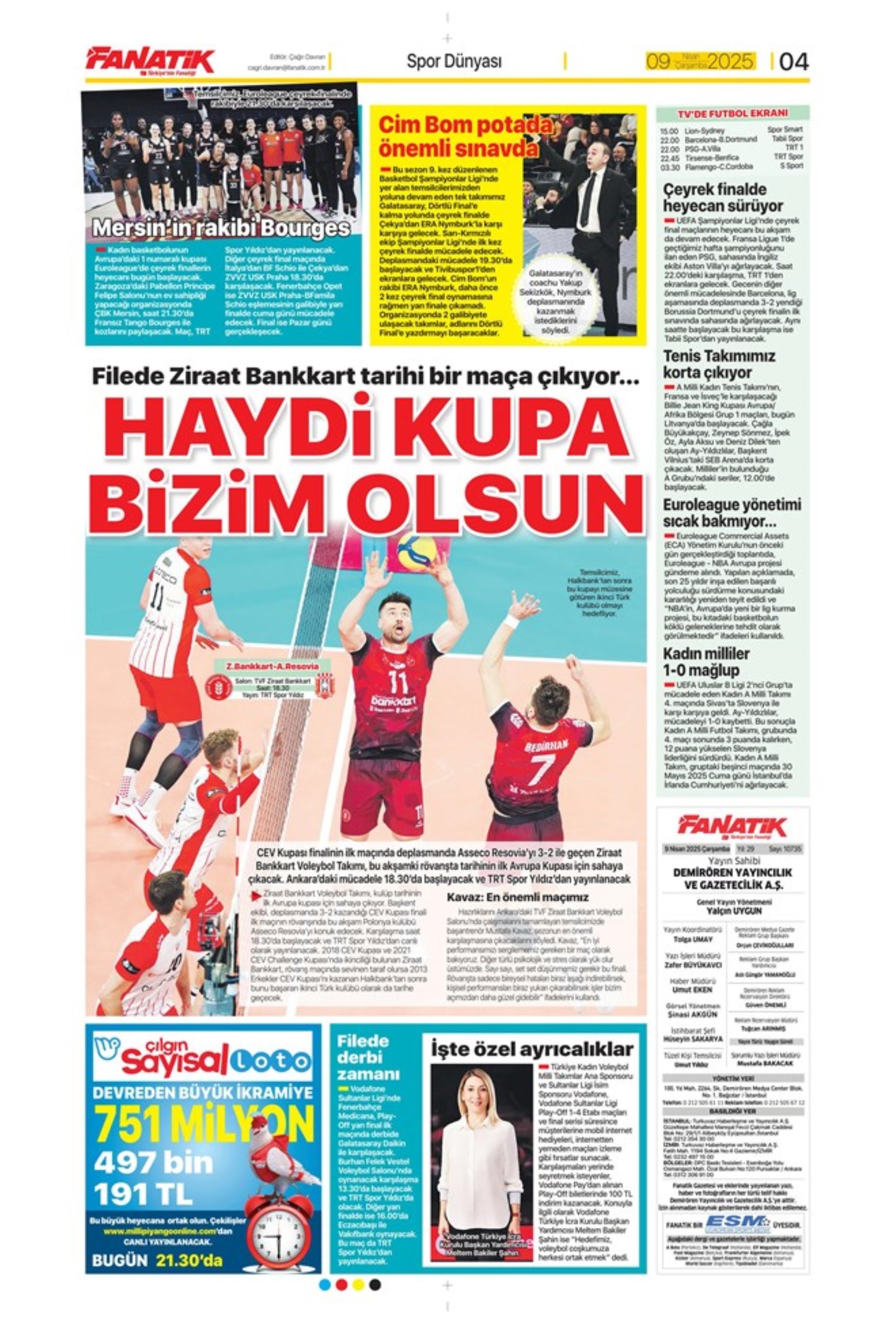 Sporda günün manşetleri: Transfer savaşı şimdiden başladı... Önce 5 .yıldız sonra yıldızlar!