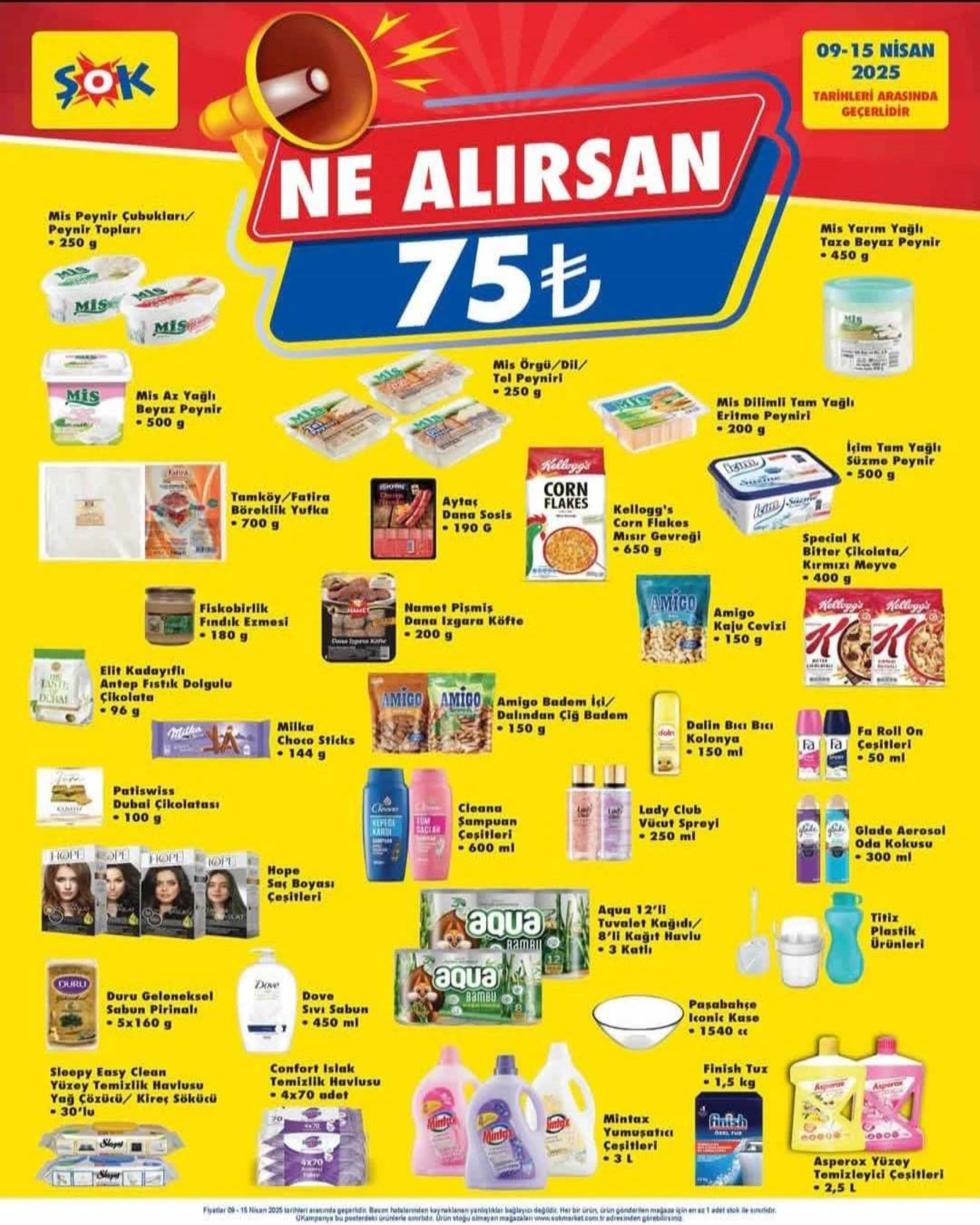 ŞOK Aktüel 9 Nisan Çarşamba kataloğu: Bu hafta ŞOK marketlere neler geliyor? Hangi ürünle indirimde