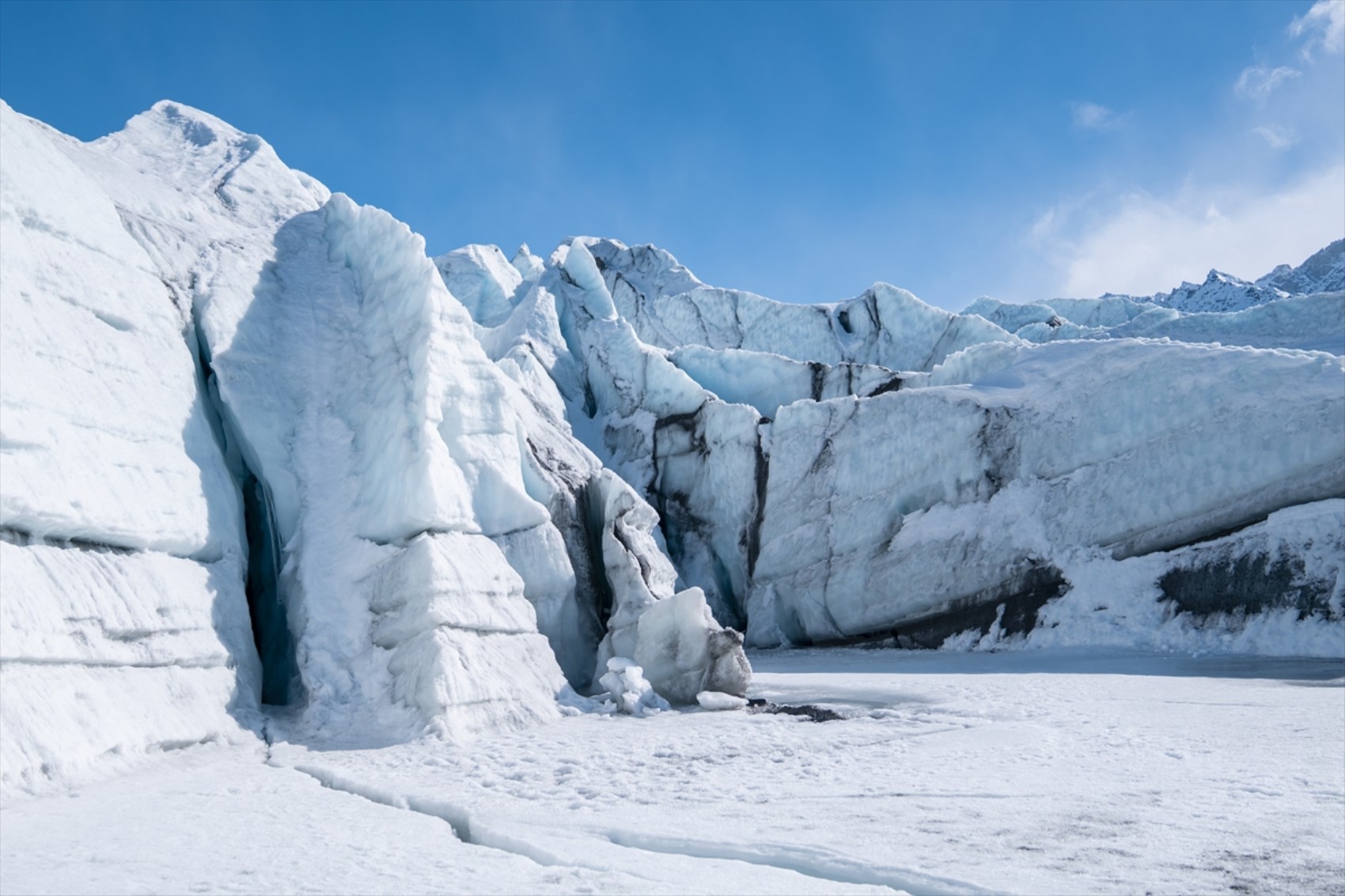 Alaska’da buz şöleni: Matanuska Buzulu’nu Türk fotoğrafçı görüntüledi