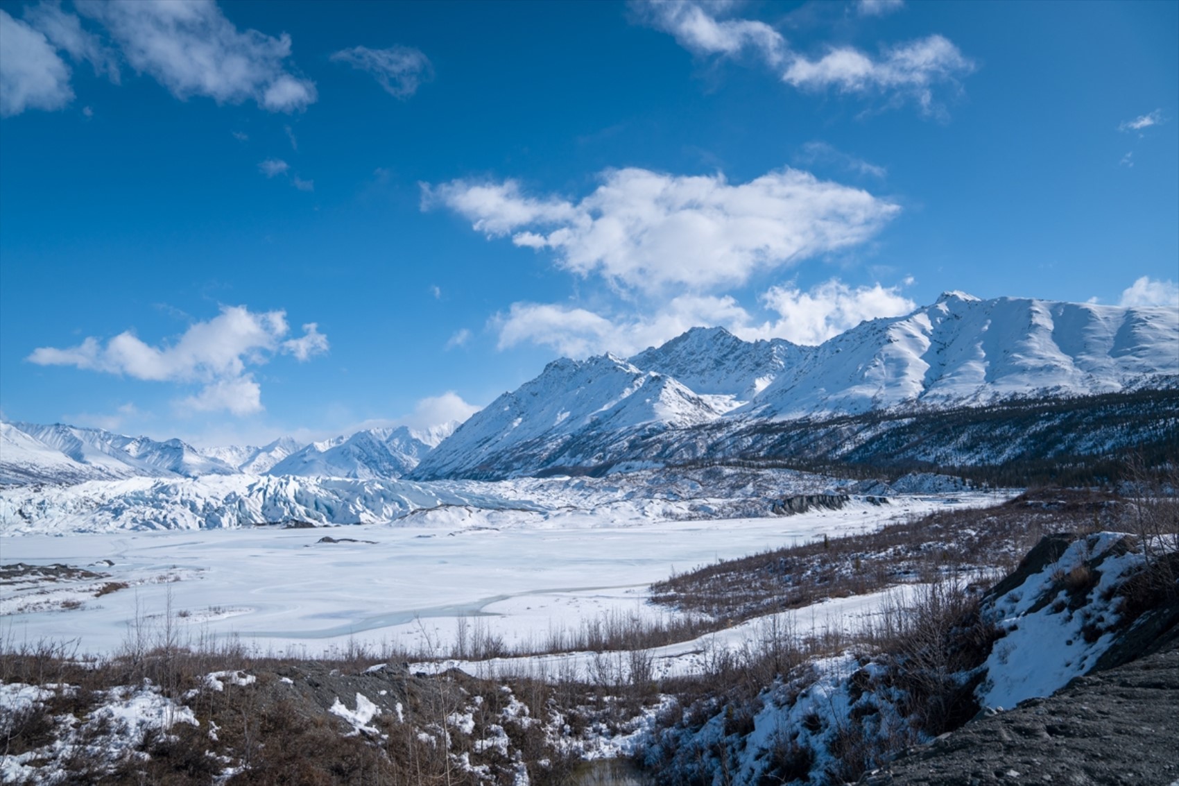 Alaska’da buz şöleni: Matanuska Buzulu’nu Türk fotoğrafçı görüntüledi