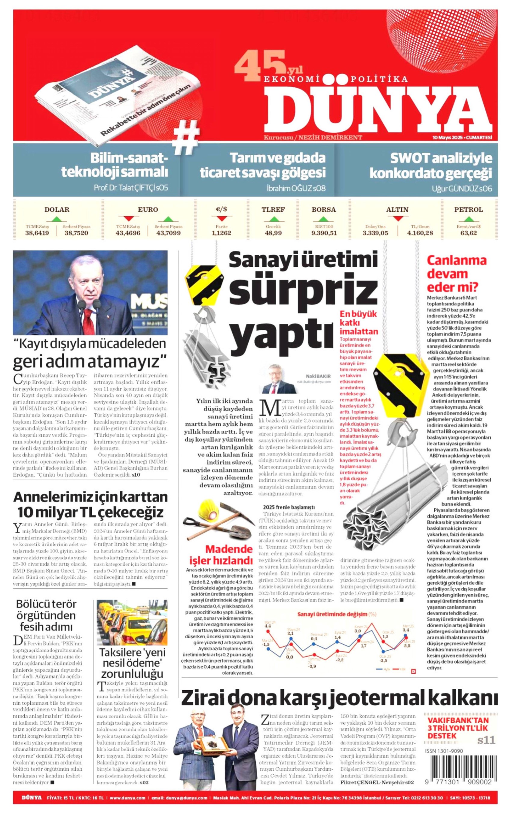10 Mayıs 2025 gazete manşetleri: Gazeteler, terör örgütü PKK'nın sözde kongresini nasıl gördü?
