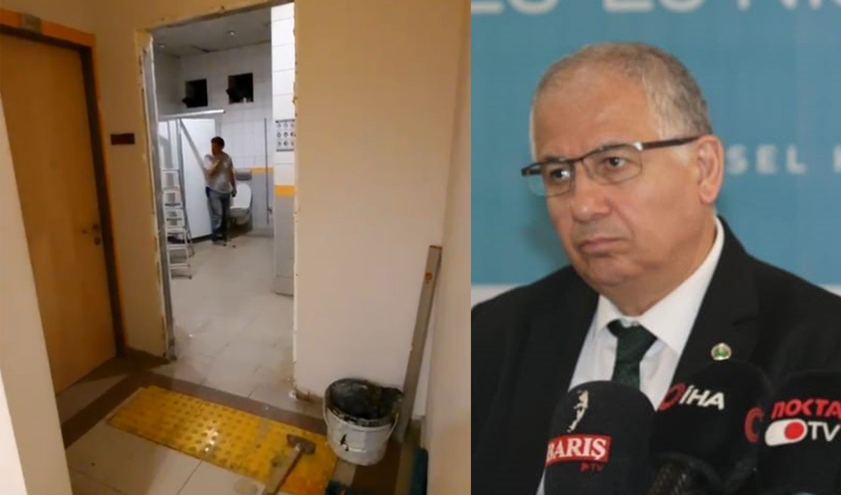 'Engelli tuvaleti' isteyen öğrenciye 'bağış yap' diyen rektör konuştu: 'Sözlerim çarpıtıldı'