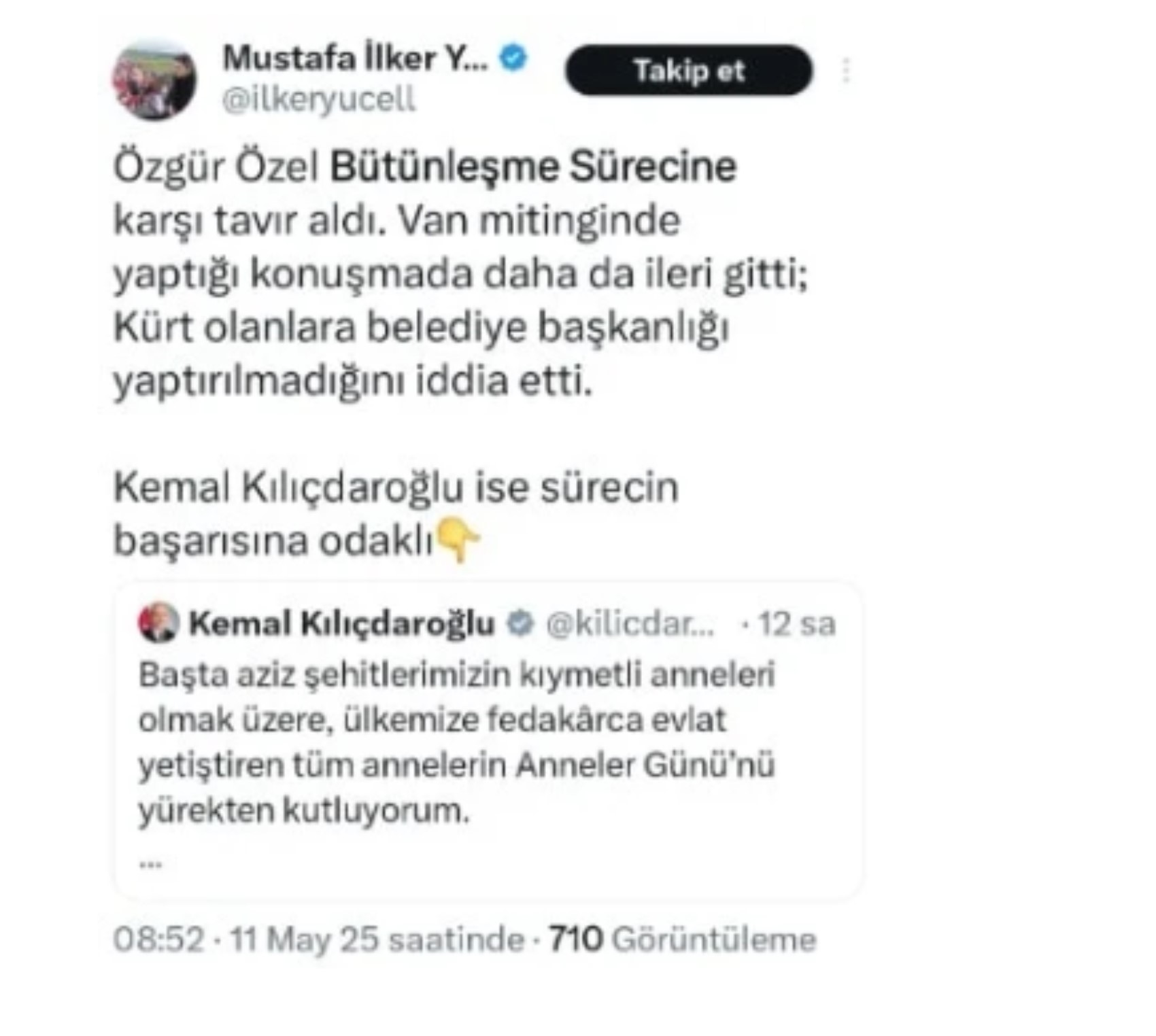 Kılıçdaroğlu’nun 'PKK' mesajına AKP'ye yakın isimlerden destek! 'Şu adama bile...'