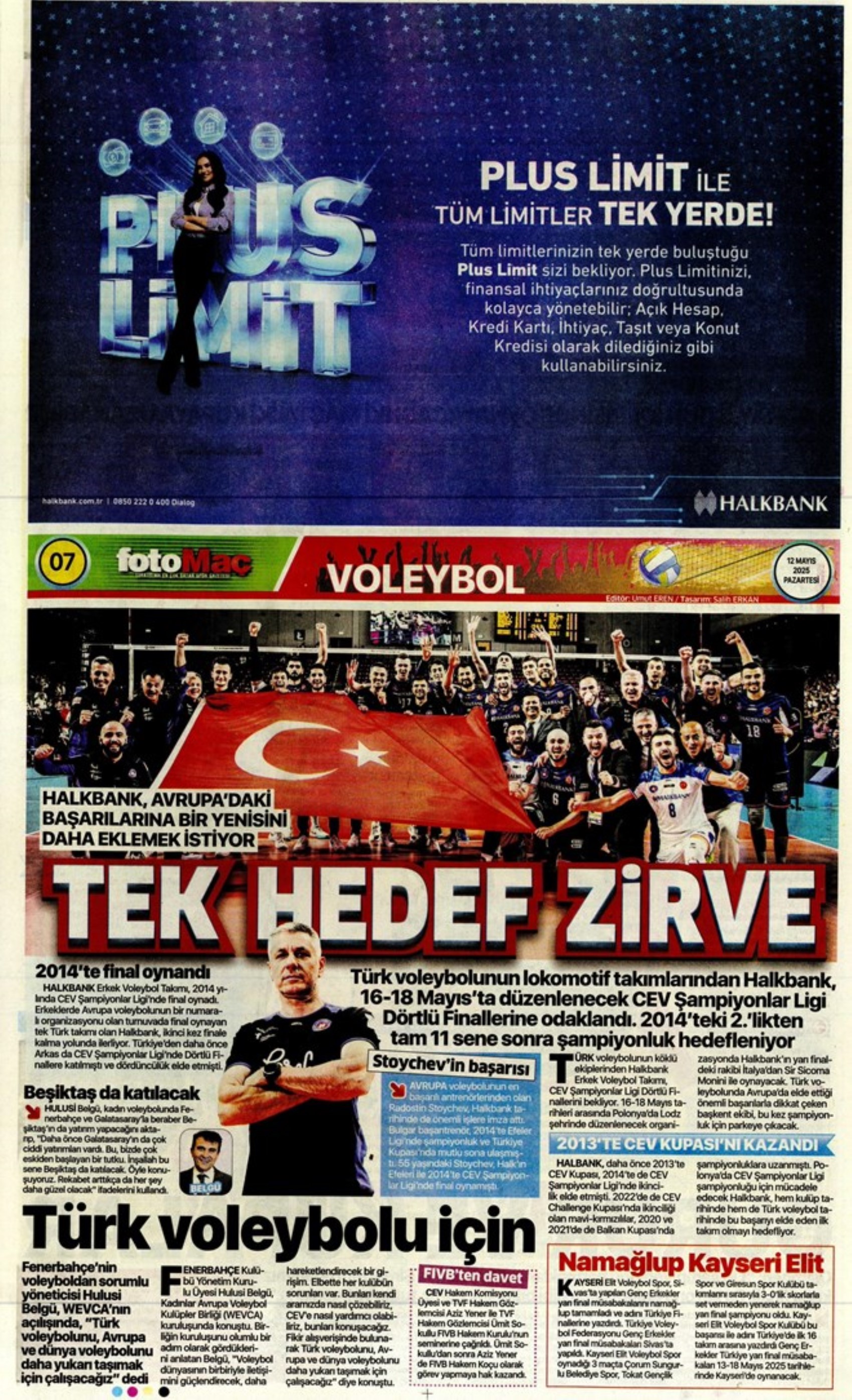 Sporda günün manşetleri: Fenerbahçe'nin yeni golcüsü belli oluyor