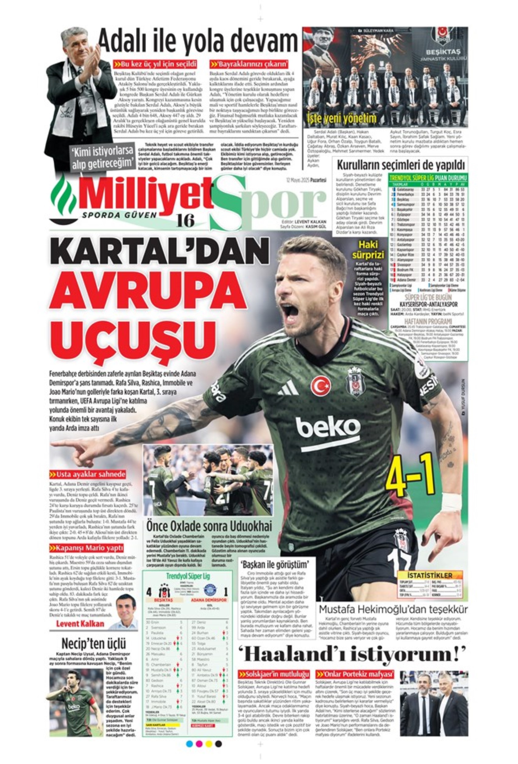 Sporda günün manşetleri: Fenerbahçe'nin yeni golcüsü belli oluyor