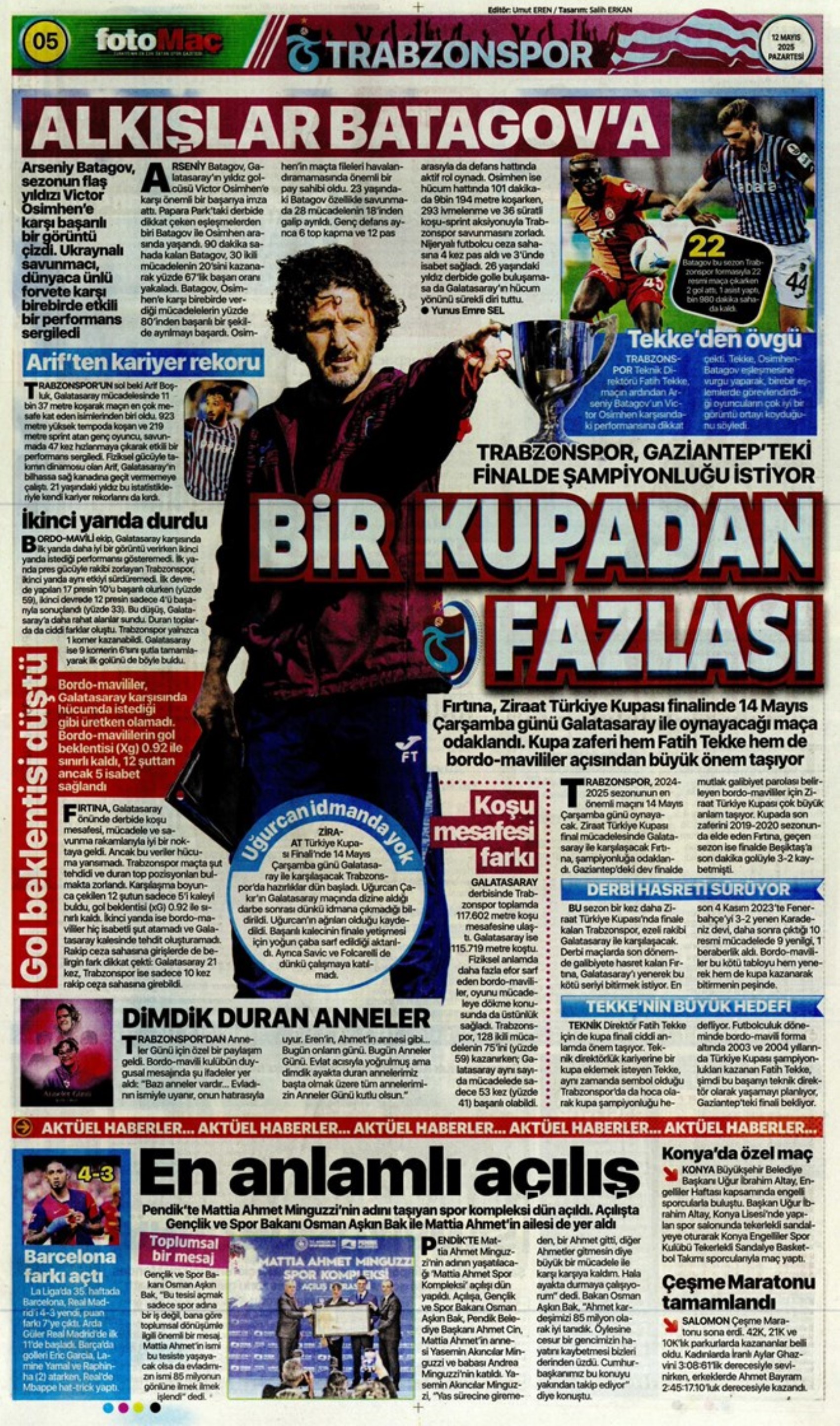 Sporda günün manşetleri: Fenerbahçe'nin yeni golcüsü belli oluyor