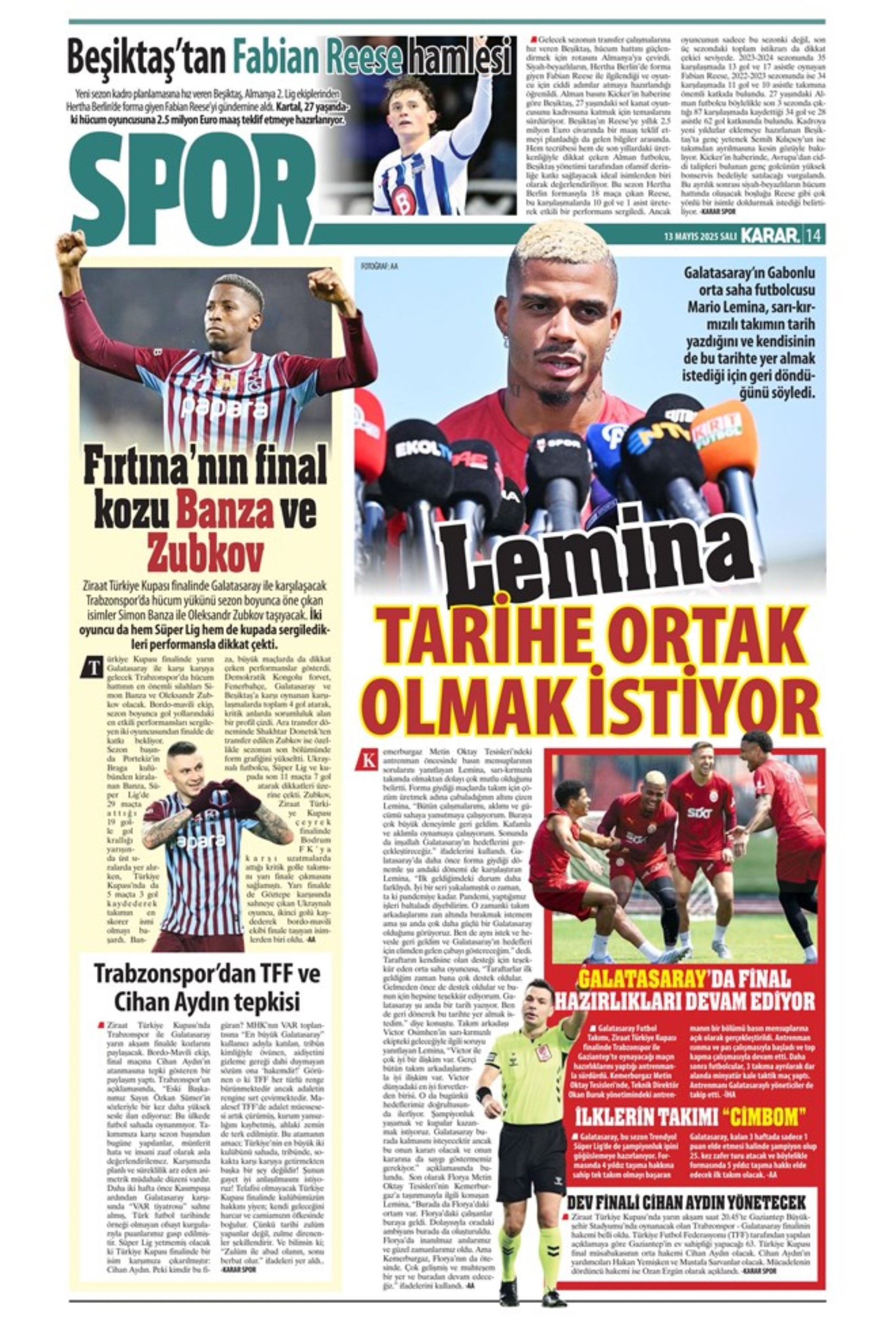 Sporda günün manşetleri: Galatasaray, Napoli ile Osimhen transferi konusunda anlaştı, Fenerbahçe'de gözler PSG'de!