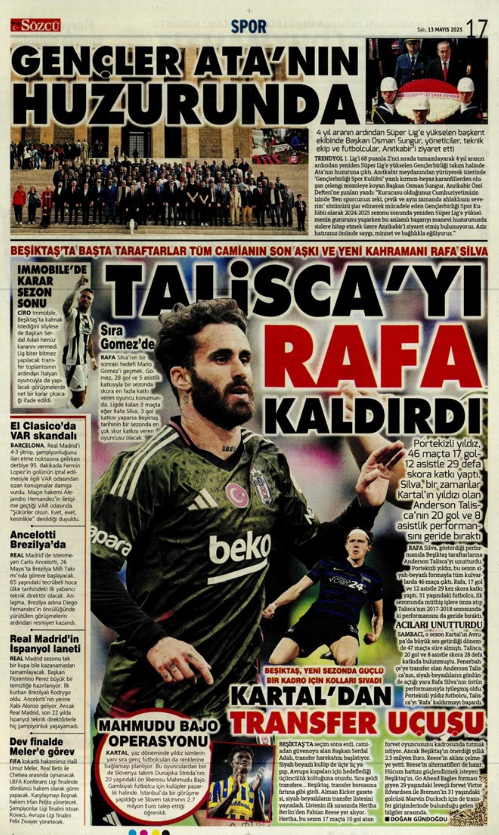 Sporda günün manşetleri: Galatasaray, Napoli ile Osimhen transferi konusunda anlaştı, Fenerbahçe'de gözler PSG'de!
