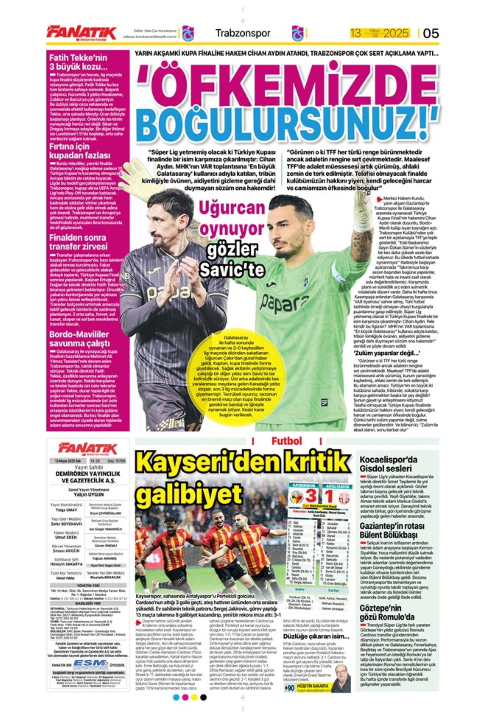 Sporda günün manşetleri: Galatasaray, Napoli ile Osimhen transferi konusunda anlaştı, Fenerbahçe'de gözler PSG'de!
