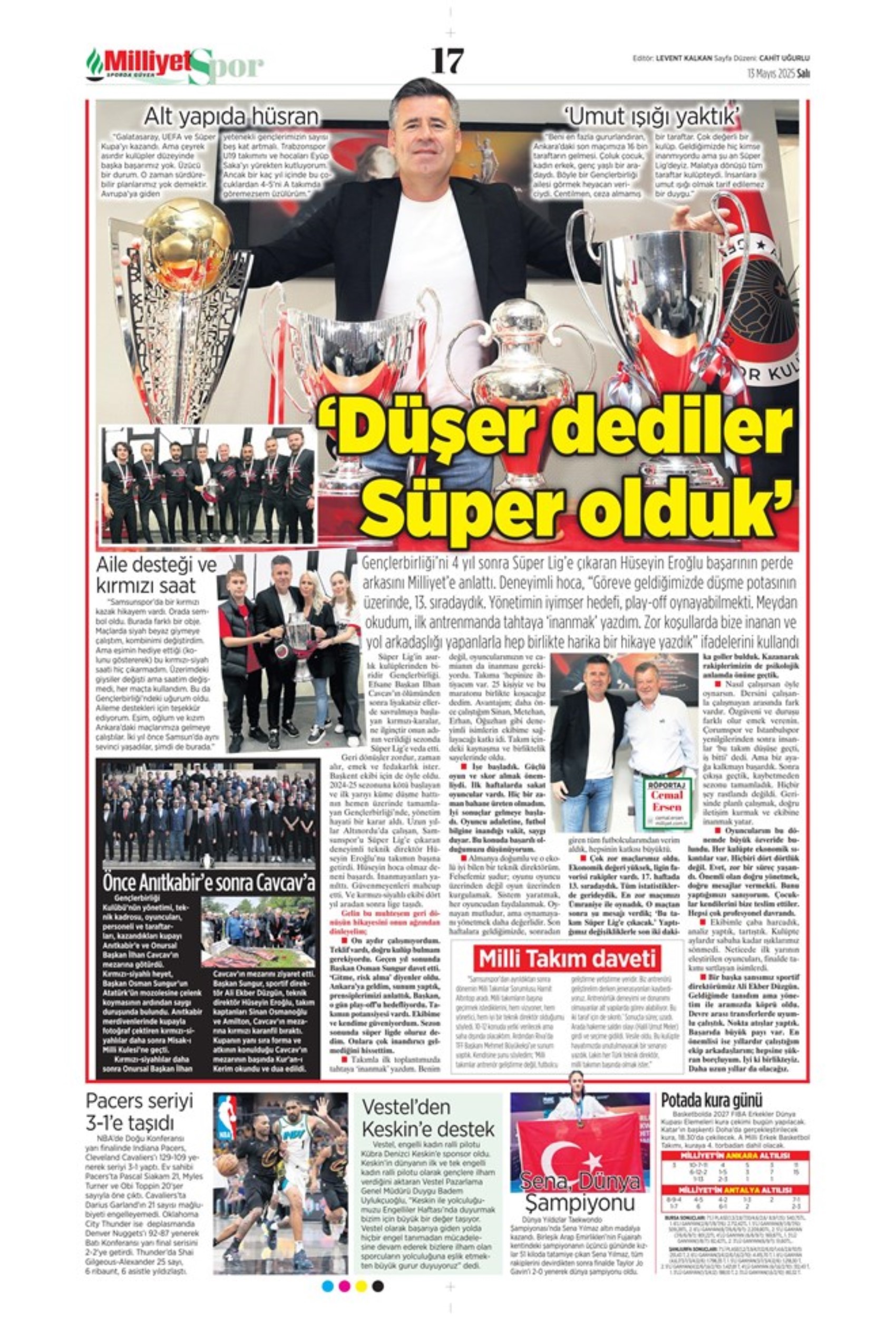 Sporda günün manşetleri: Galatasaray, Napoli ile Osimhen transferi konusunda anlaştı, Fenerbahçe'de gözler PSG'de!
