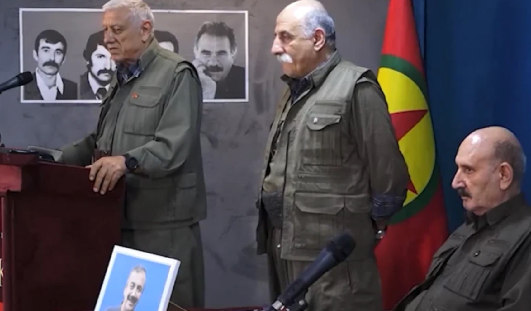 Terör örgütünün sözde kongresinde dikkat çeken ayrıntı: Fotoğraflarda yer alan teröristler kim? Birçok kanlı saldırıda yer aldılar!