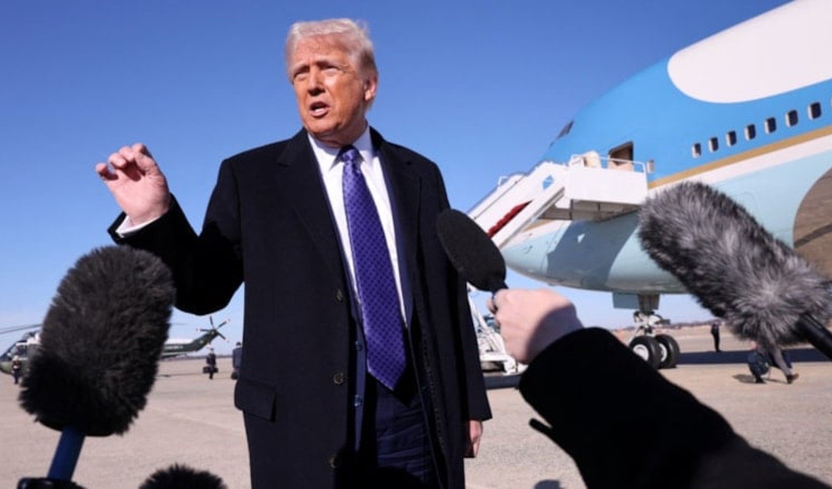 Trump’tan Ortadoğu ziyaretinde basına engel Trump’tan Ortadoğu ziyaretinde basına engel