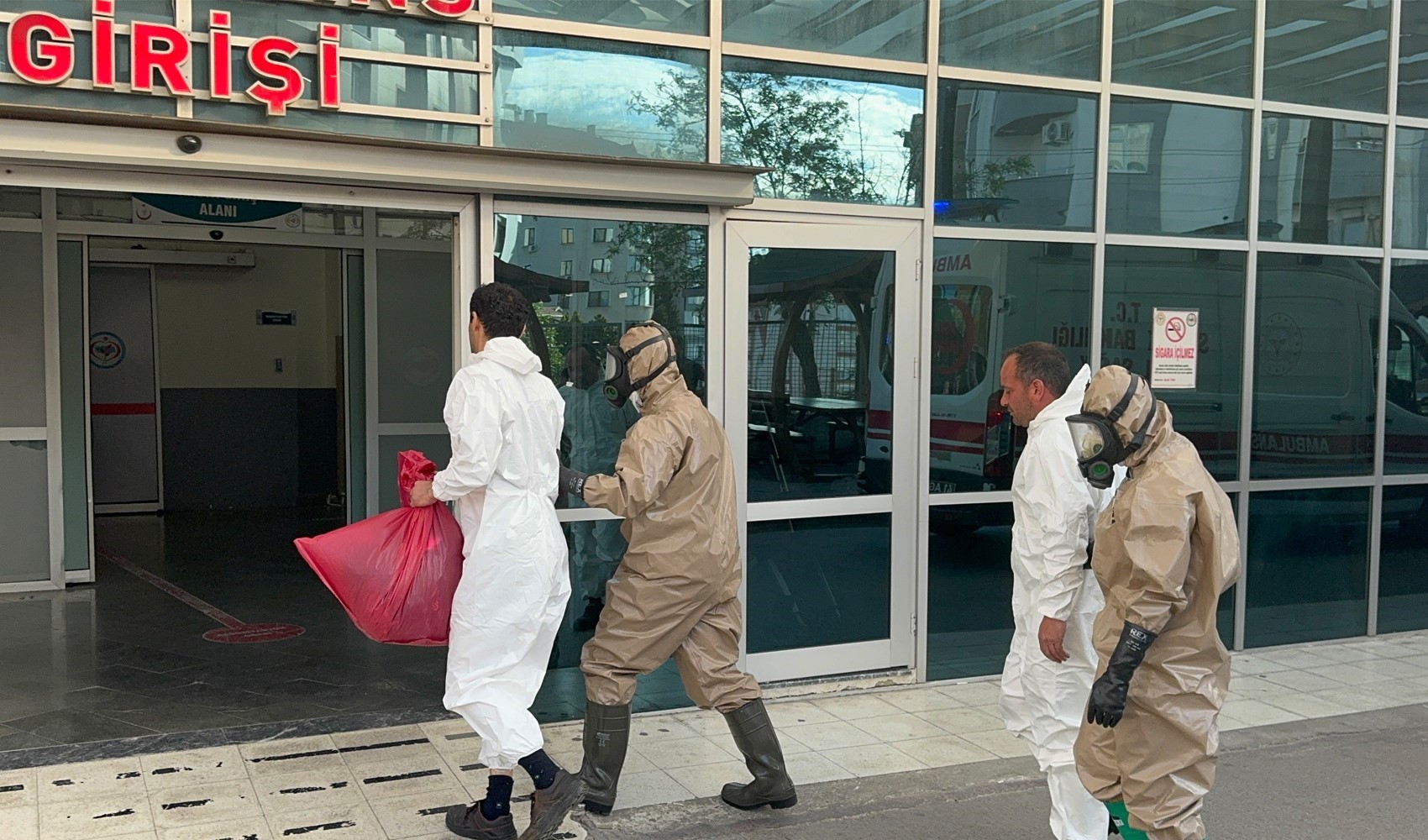 Kocaeli'de kimyasal temas paniği