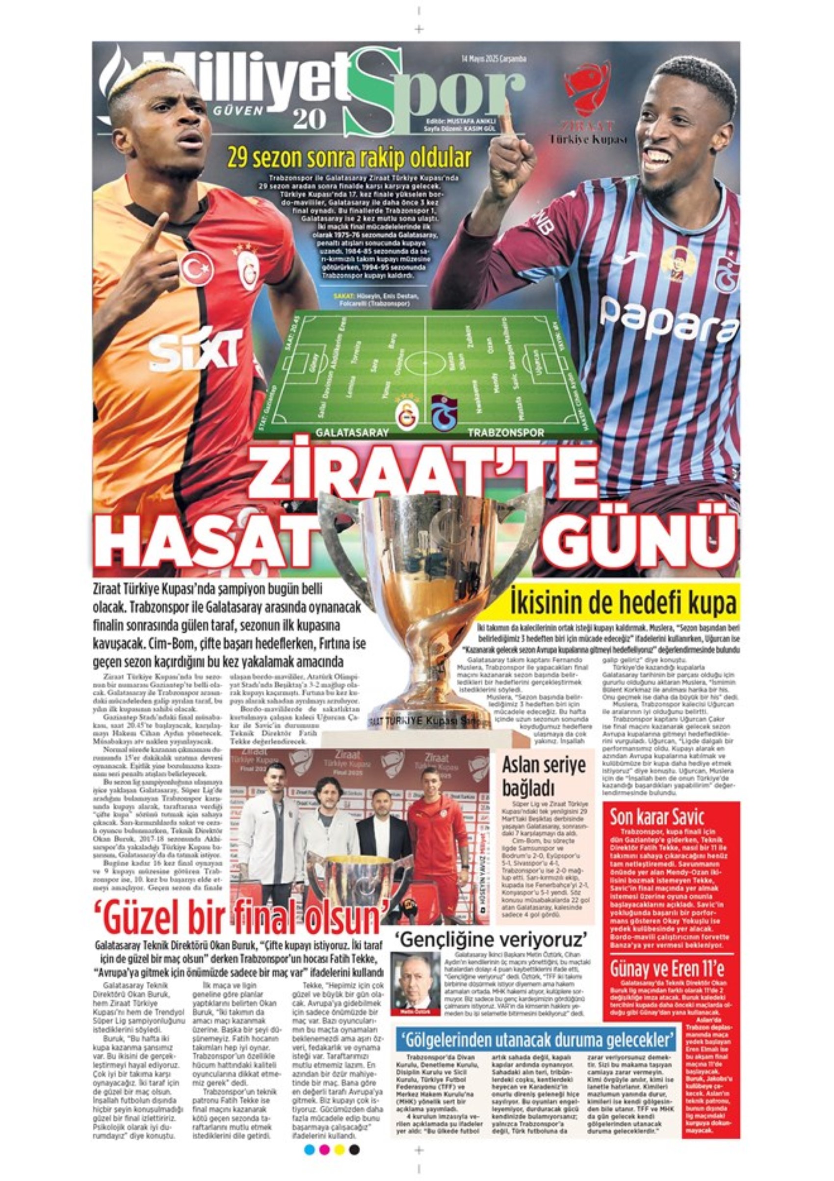 Sporda günün manşetleri: Fenerbahçe'yi bekleyen 'dev' tehlike