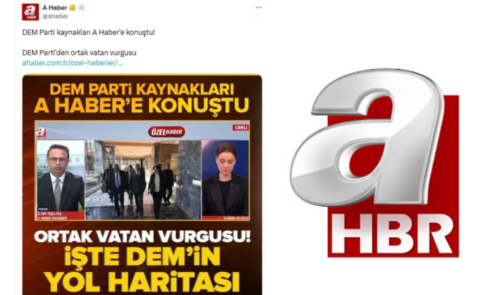 Süreçte yeni sayfa! DEM Parti, iktidar medyasında Süreçte yeni sayfa! DEM Parti, iktidar medyasında