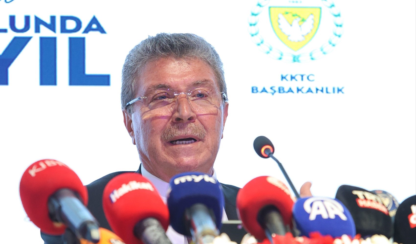 KKTC Başbakanı Üstel: Rumların aklında savaş var KKTC Başbakanı Üstel: Rumların aklında savaş var